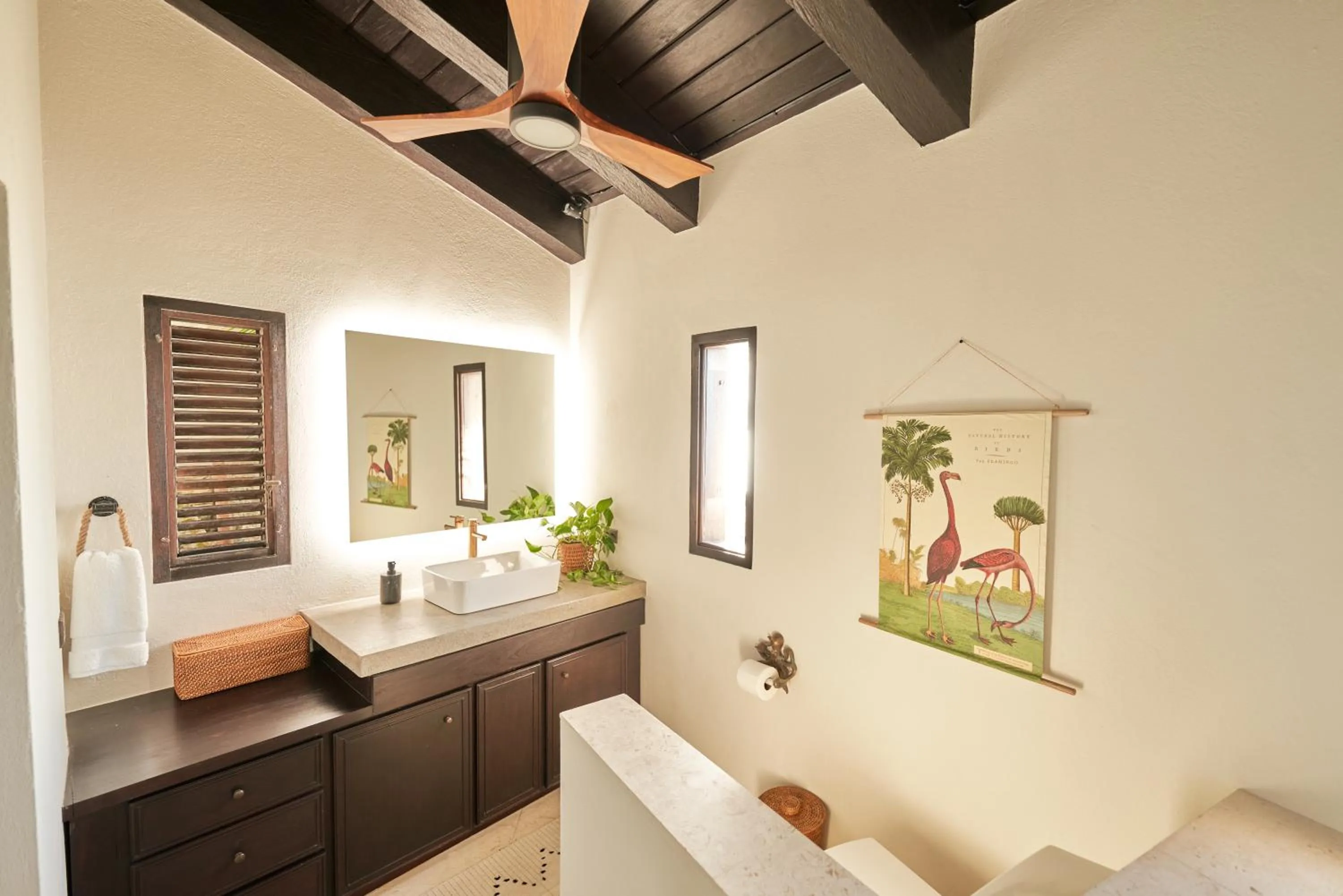 Bathroom in The Aerial, BVI