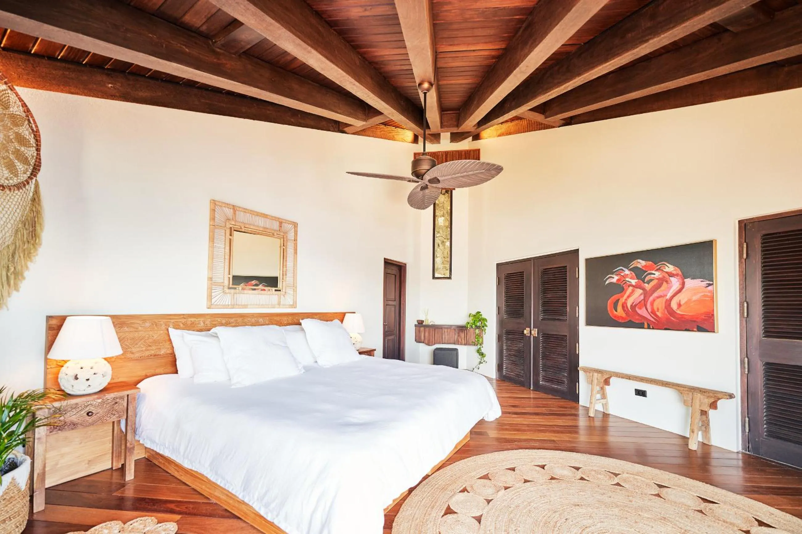 Photo of the whole room, Bed in The Aerial, BVI