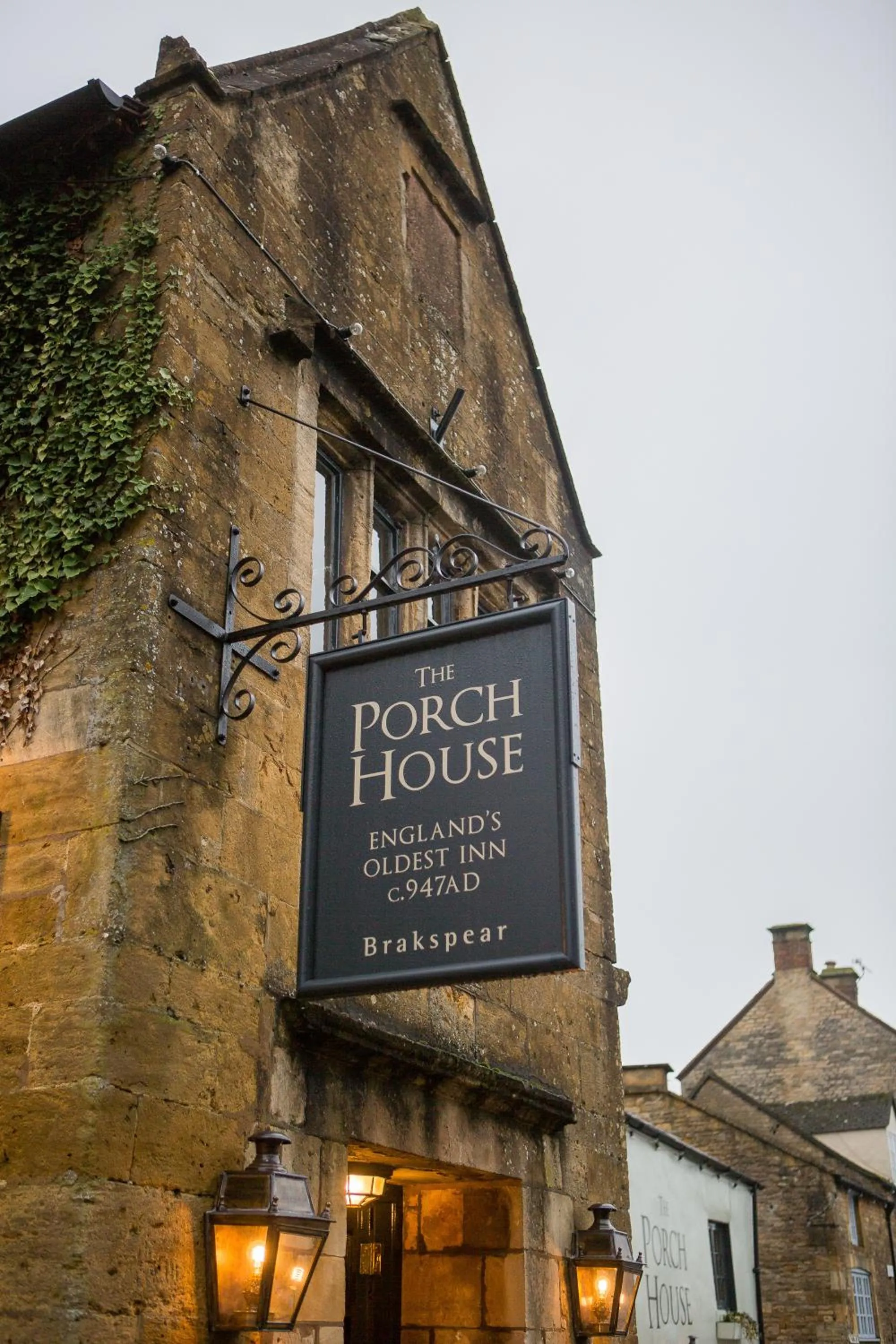 Decorative detail in The Porch House