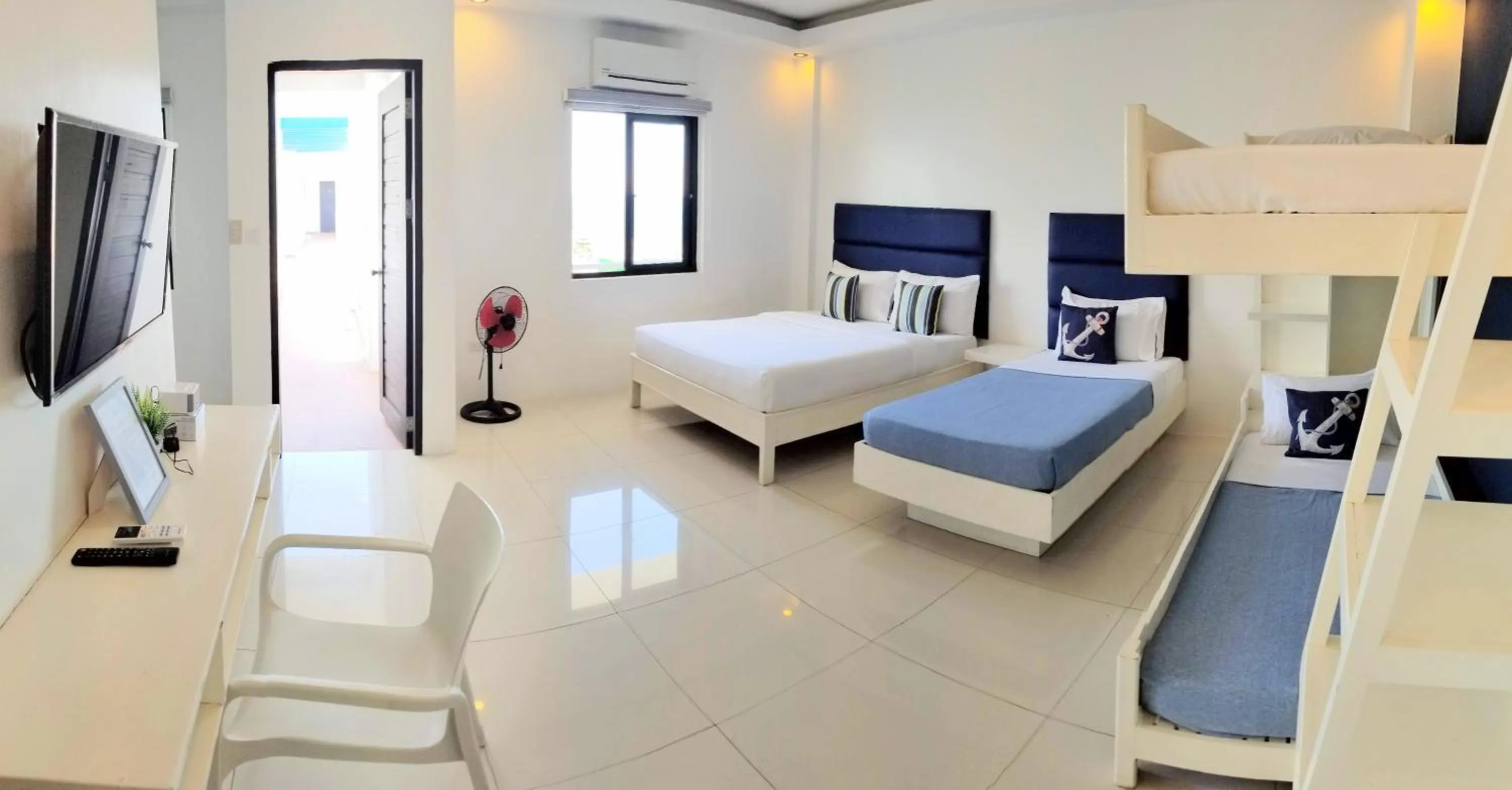 Bedroom in Blue Coast Beach Hotel