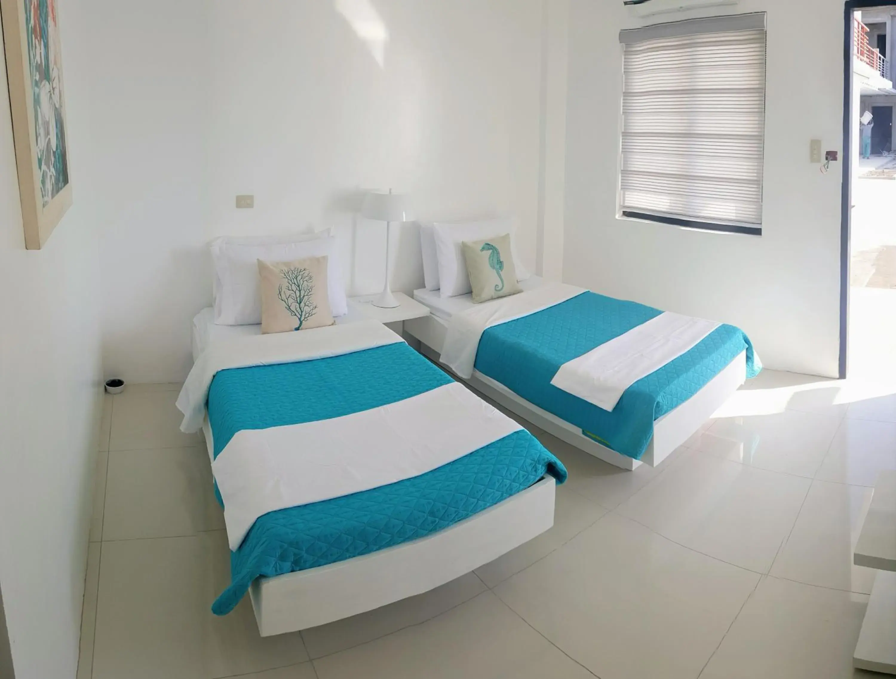 Standard Twin Room with Sea View in Blue Coast Beach Hotel Standard Twin Room with Sea View in Blue Coast Beach Hotel