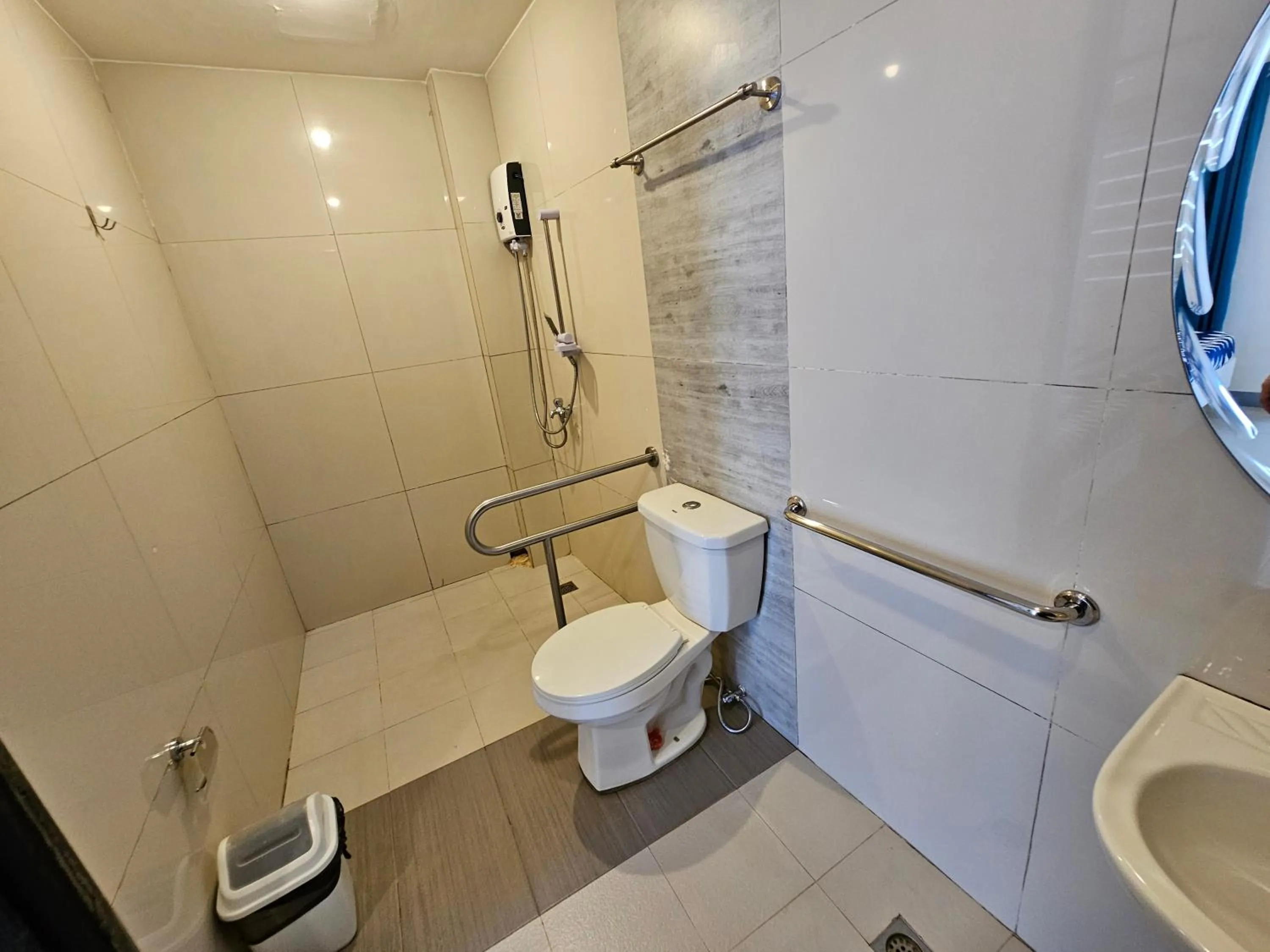 Bathroom in Blue Coast Beach Hotel