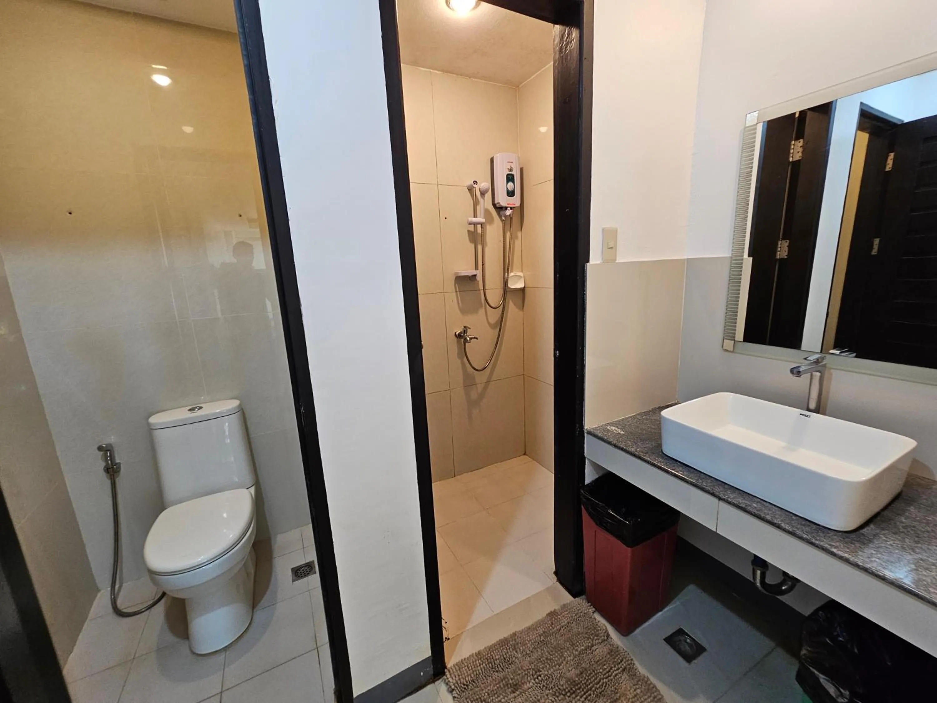 Bathroom in Blue Coast Beach Hotel