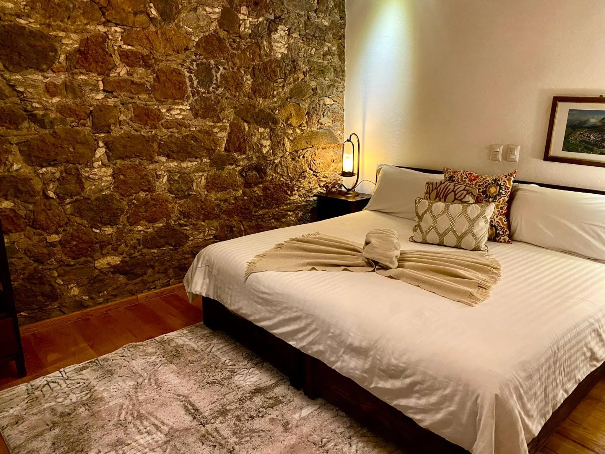 Bed in HOTEL MINA REAL