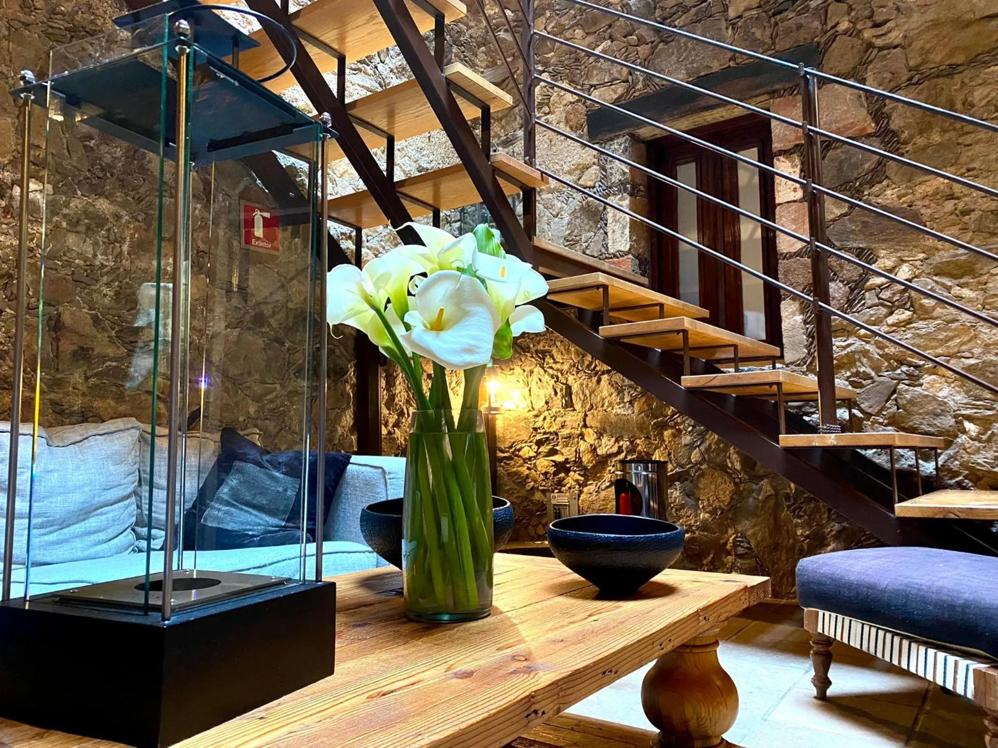 Living room in HOTEL MINA REAL