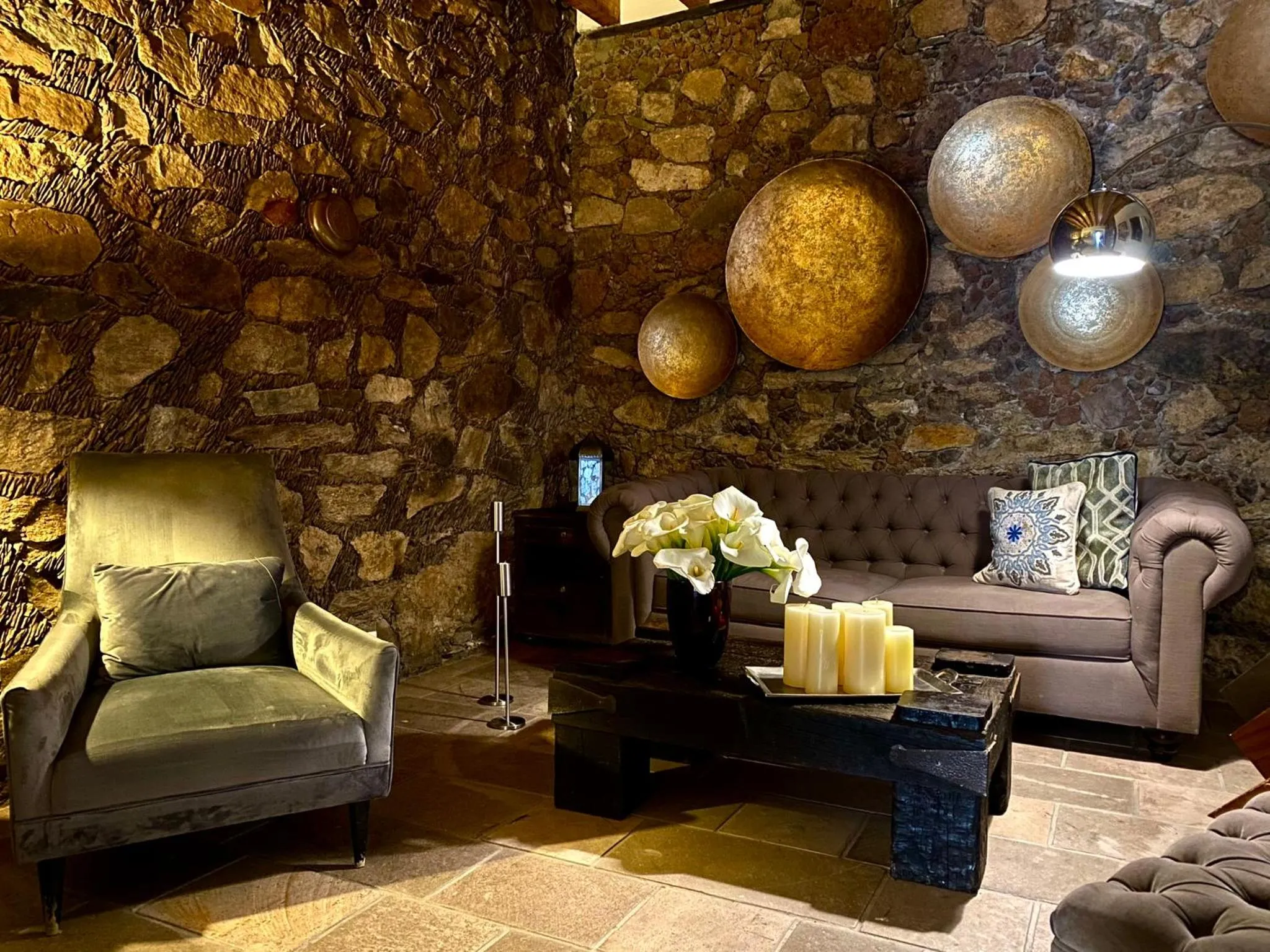 Living room in HOTEL MINA REAL