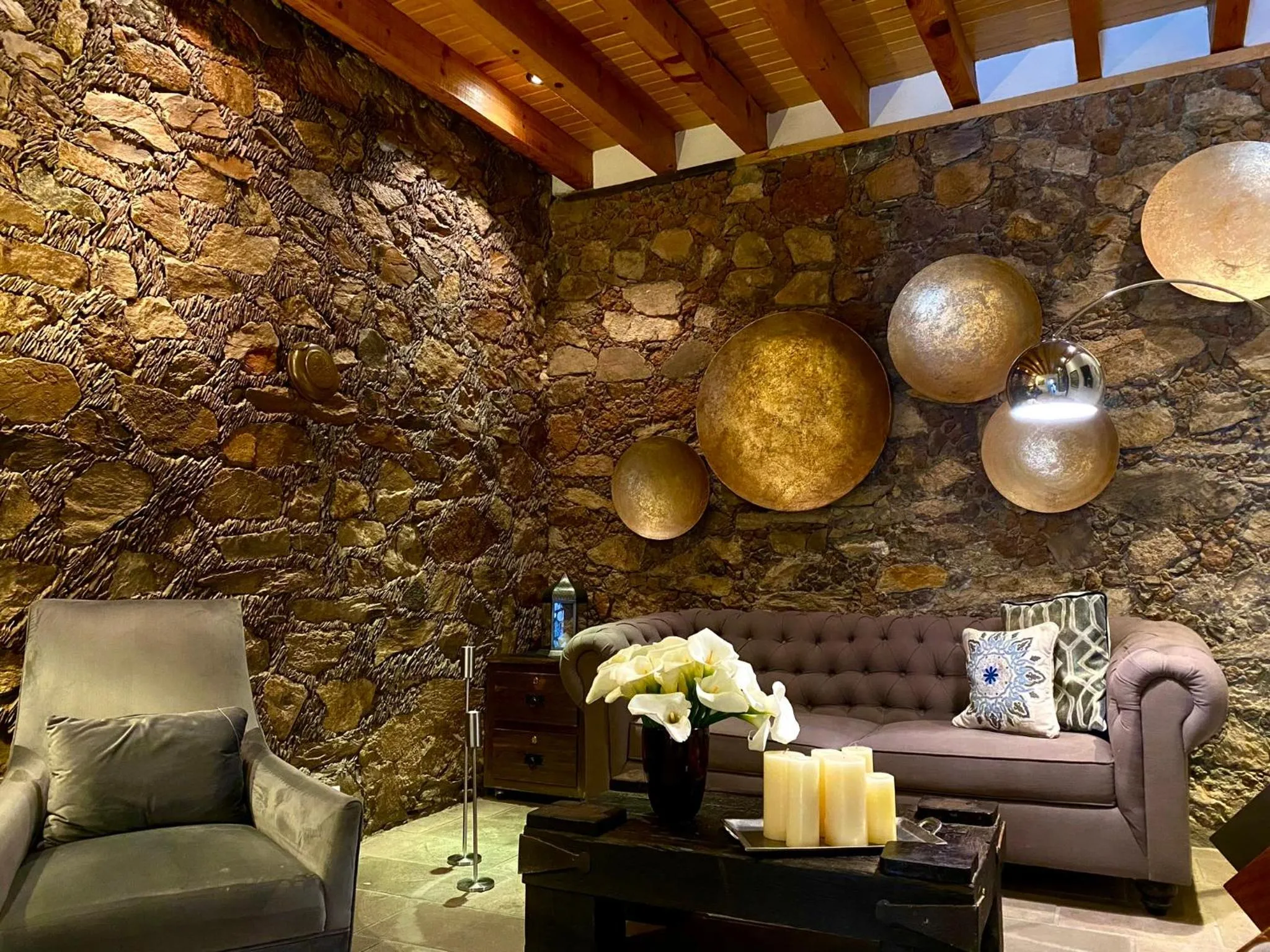 Living room in HOTEL MINA REAL