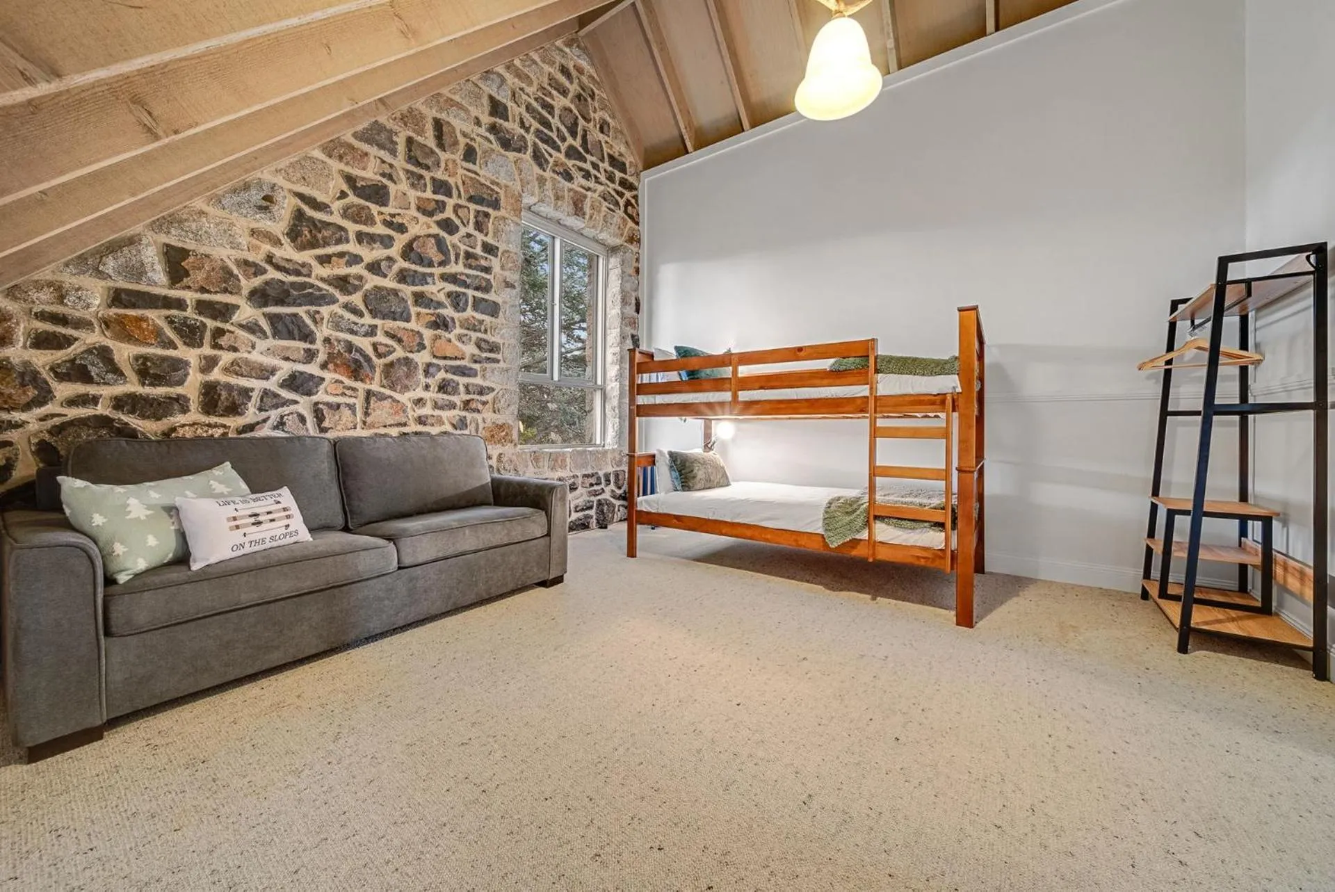 Bed in Quigtoo Cottage - Beautiful 4BR Stone Cottage l WiFi l Bath l Garden