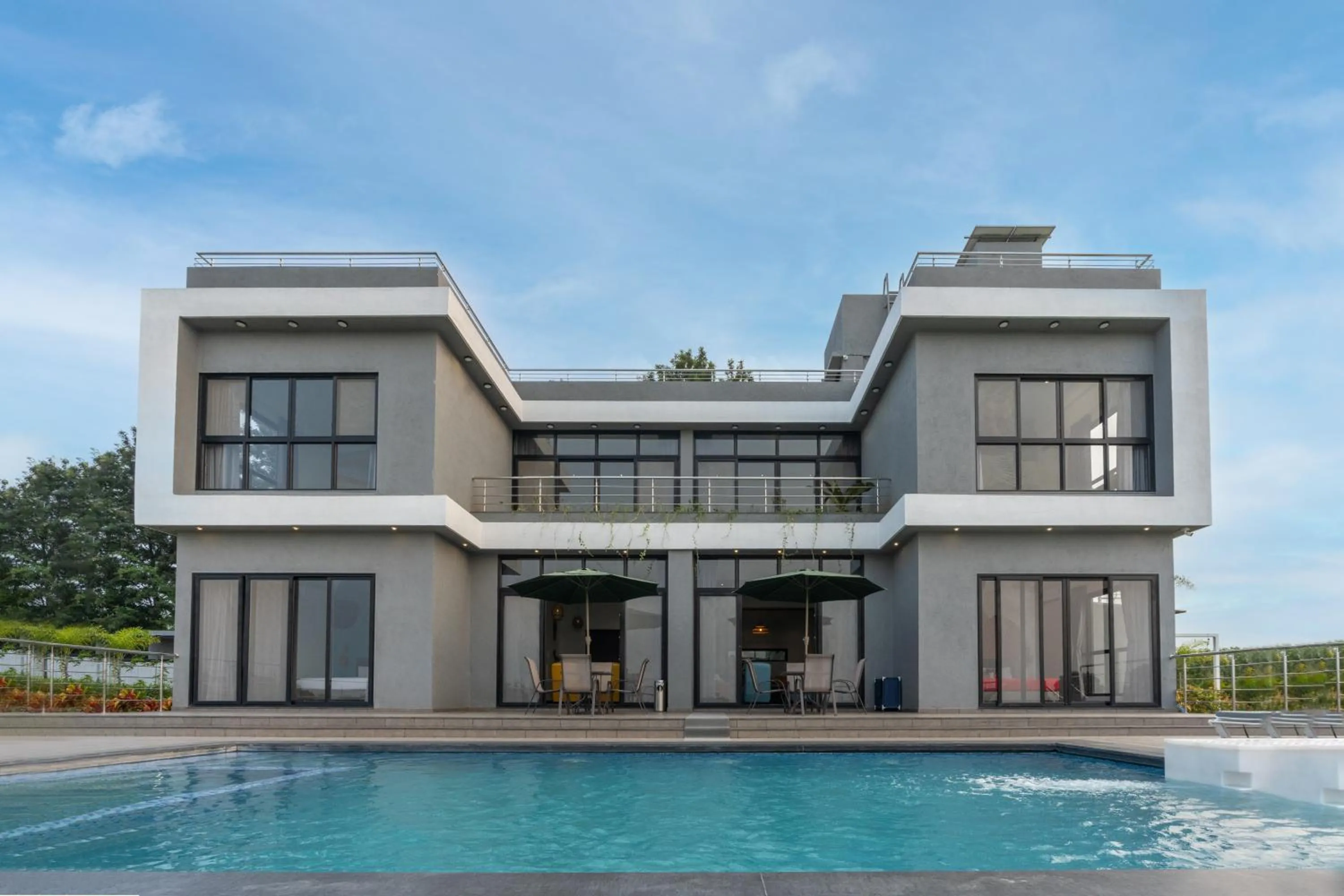 Casa Boho by StayVista - Contemporary design, Farm-view, Swimming pool & Indoor games for a chic retreat