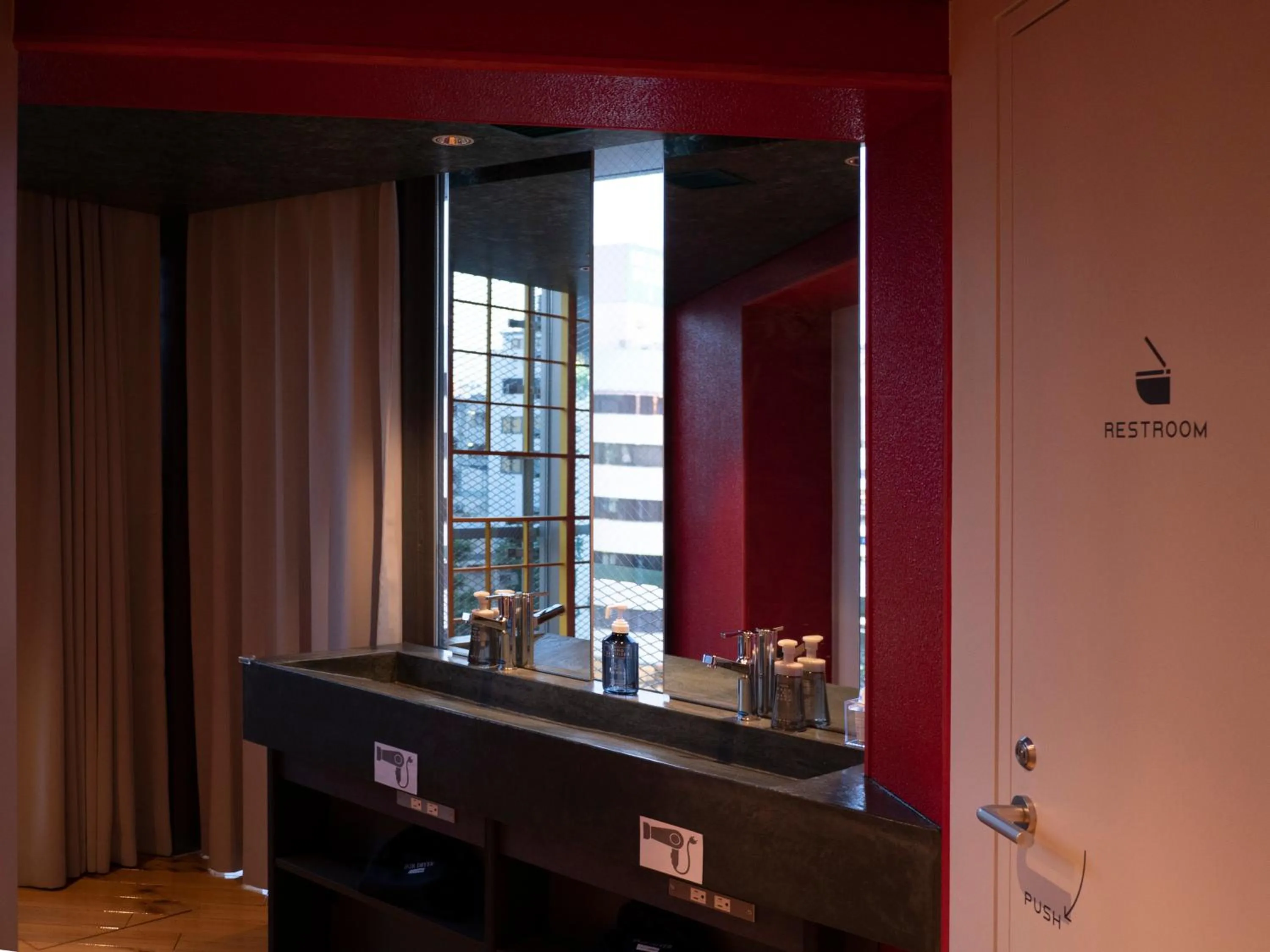 Shower in ELE Cabin Shinjuku Kabukicho