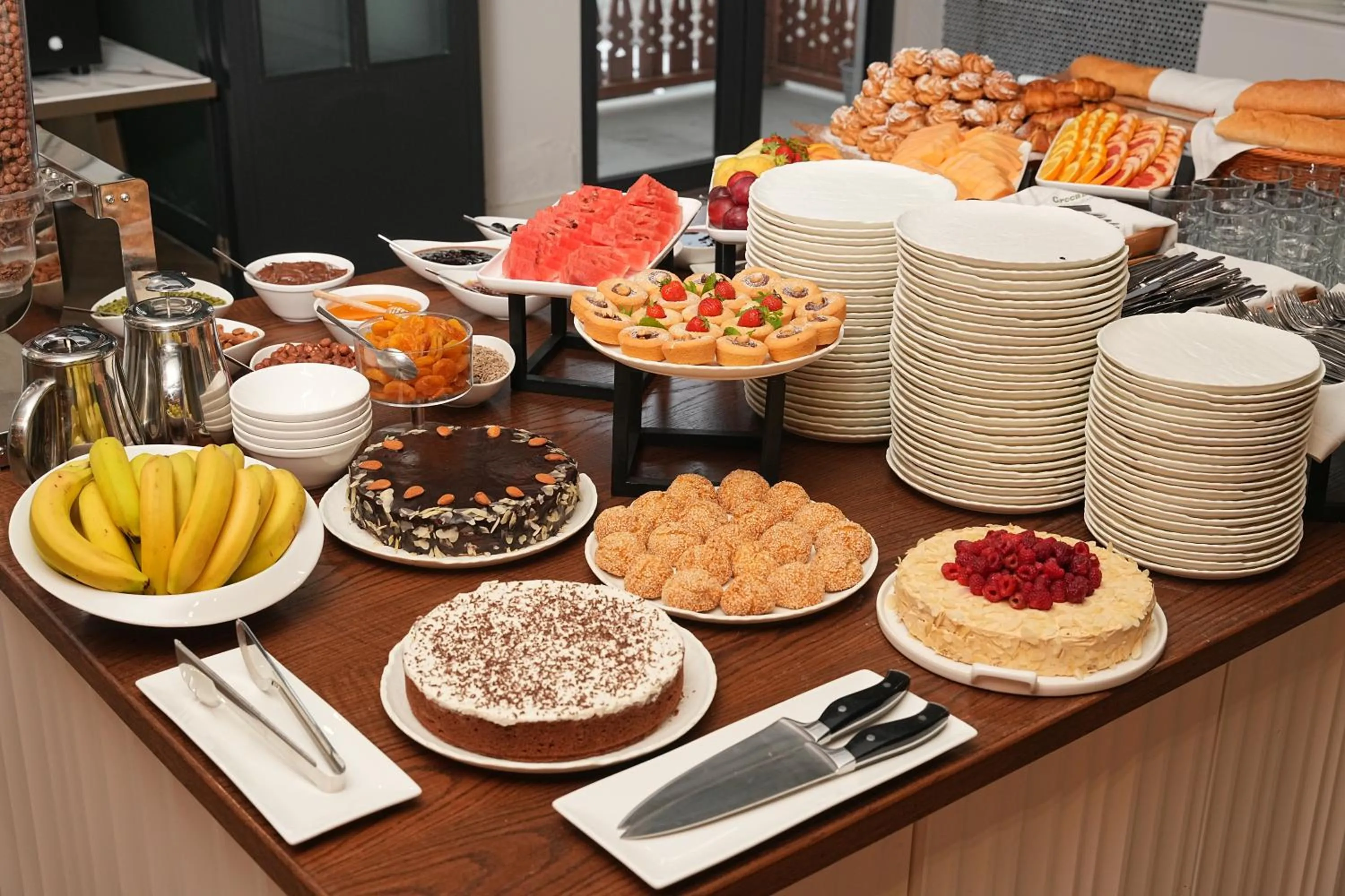 Buffet breakfast in Dili Town Resort and Spa