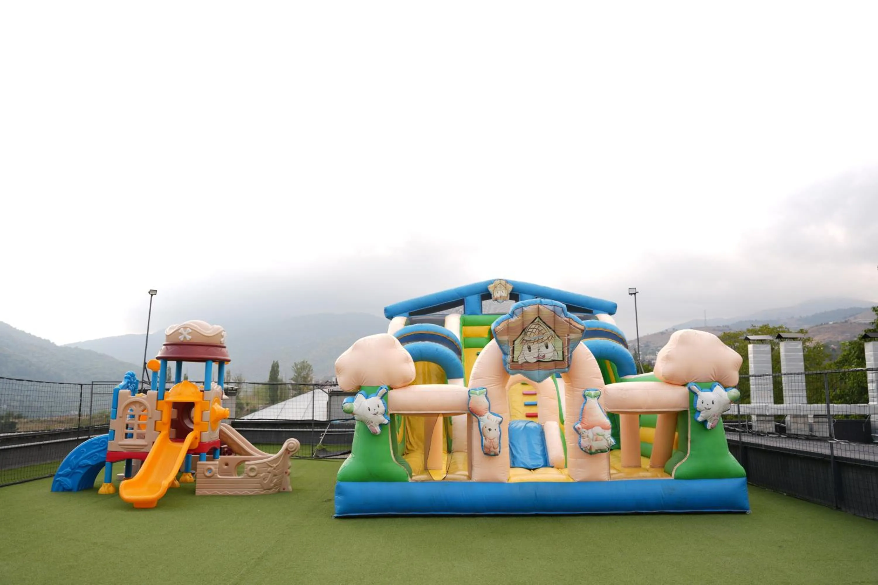 Children play ground in Dili Town Resort and Spa