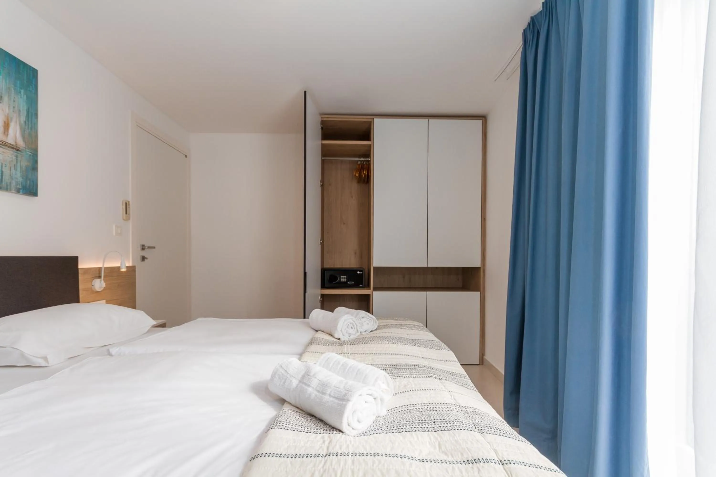 Bed in Garden Palace - Da Matteo Deluxe Apartment