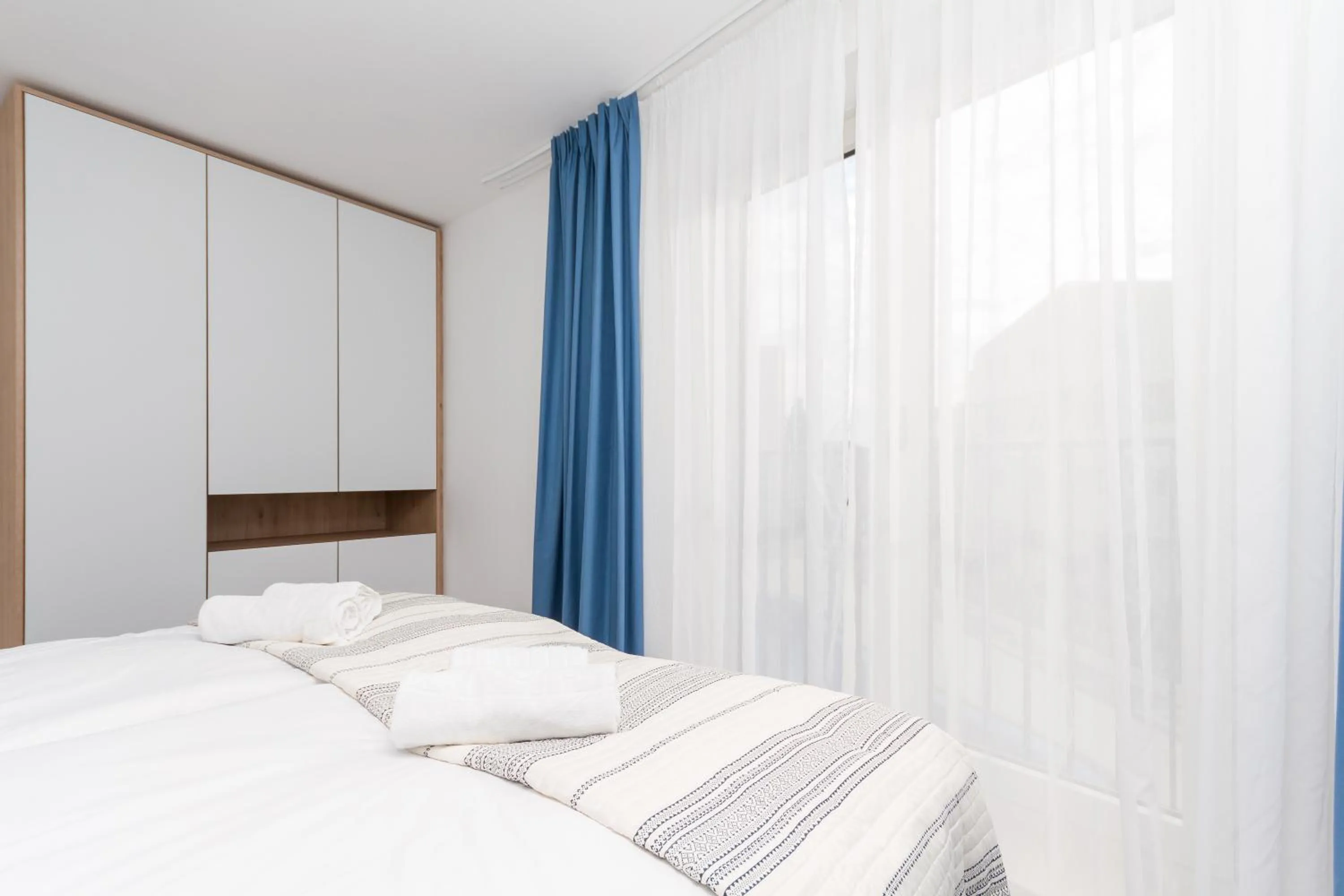 Bed in Garden Palace - Da Matteo Deluxe Apartment