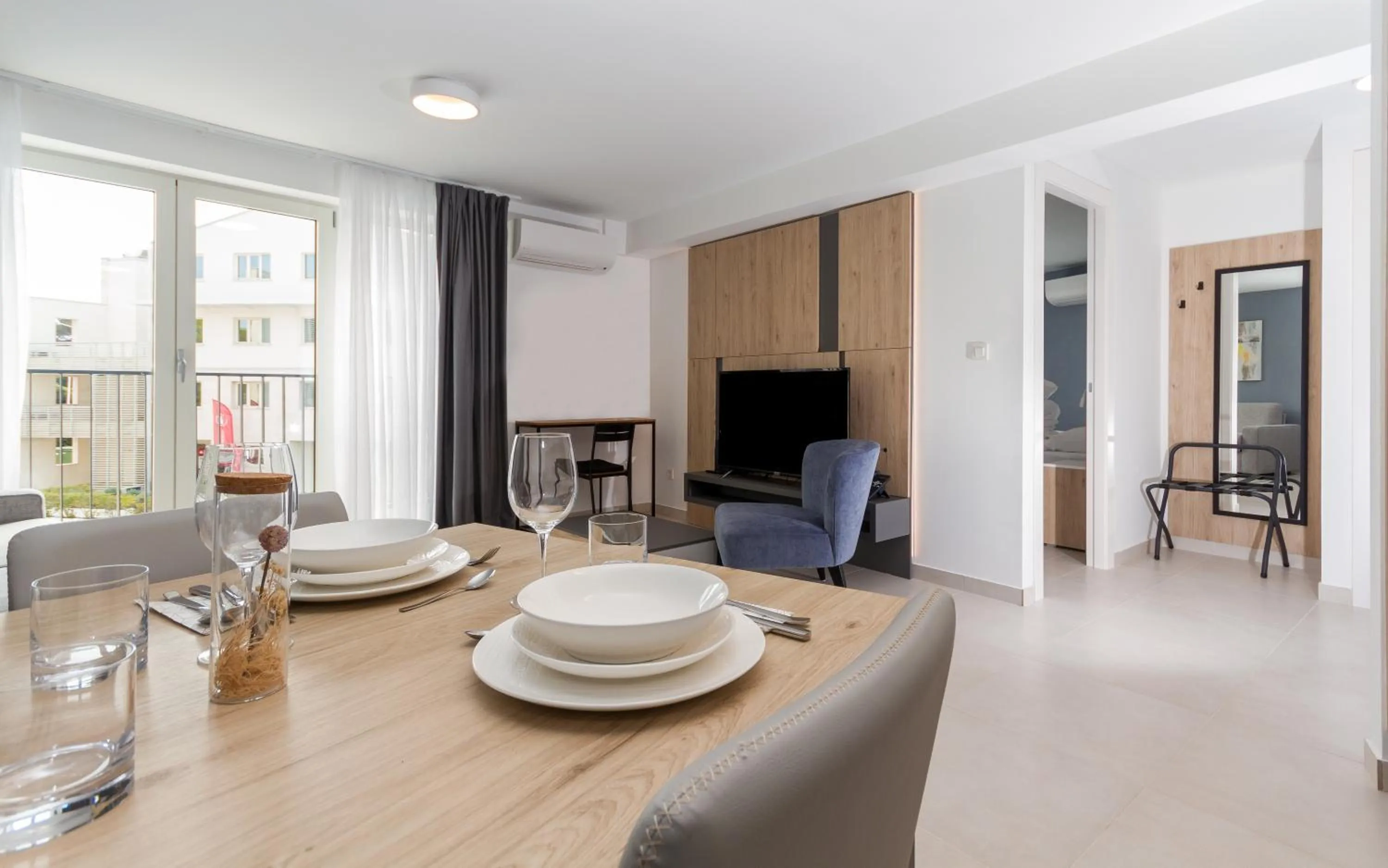 TV and multimedia in Garden Palace - Da Matteo Deluxe Apartment