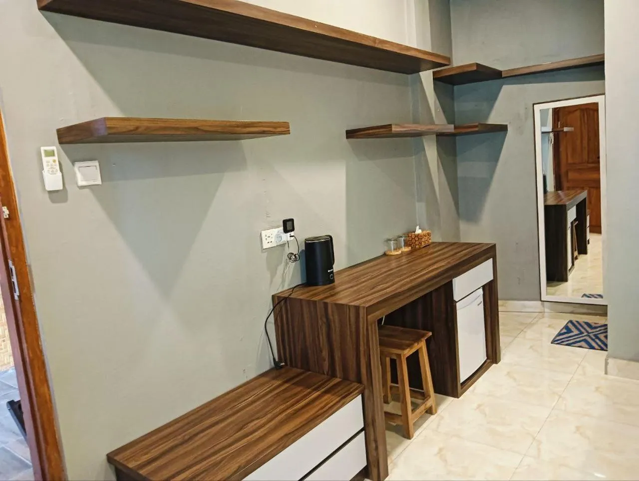 minibar in Nobody Inn Bali at Arya guest house