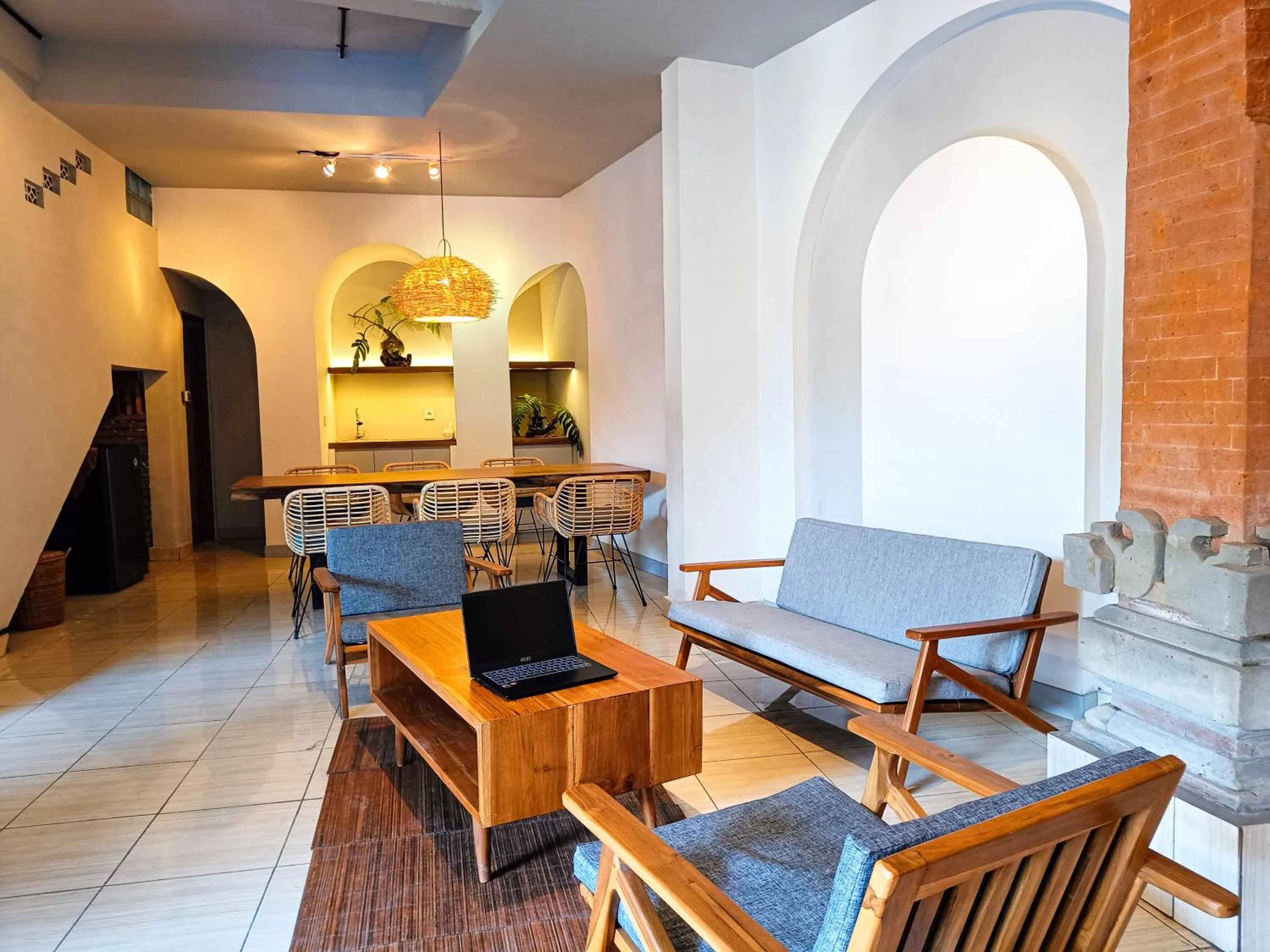 Lobby or reception in Nobody Inn Bali by Aligna Hospitality