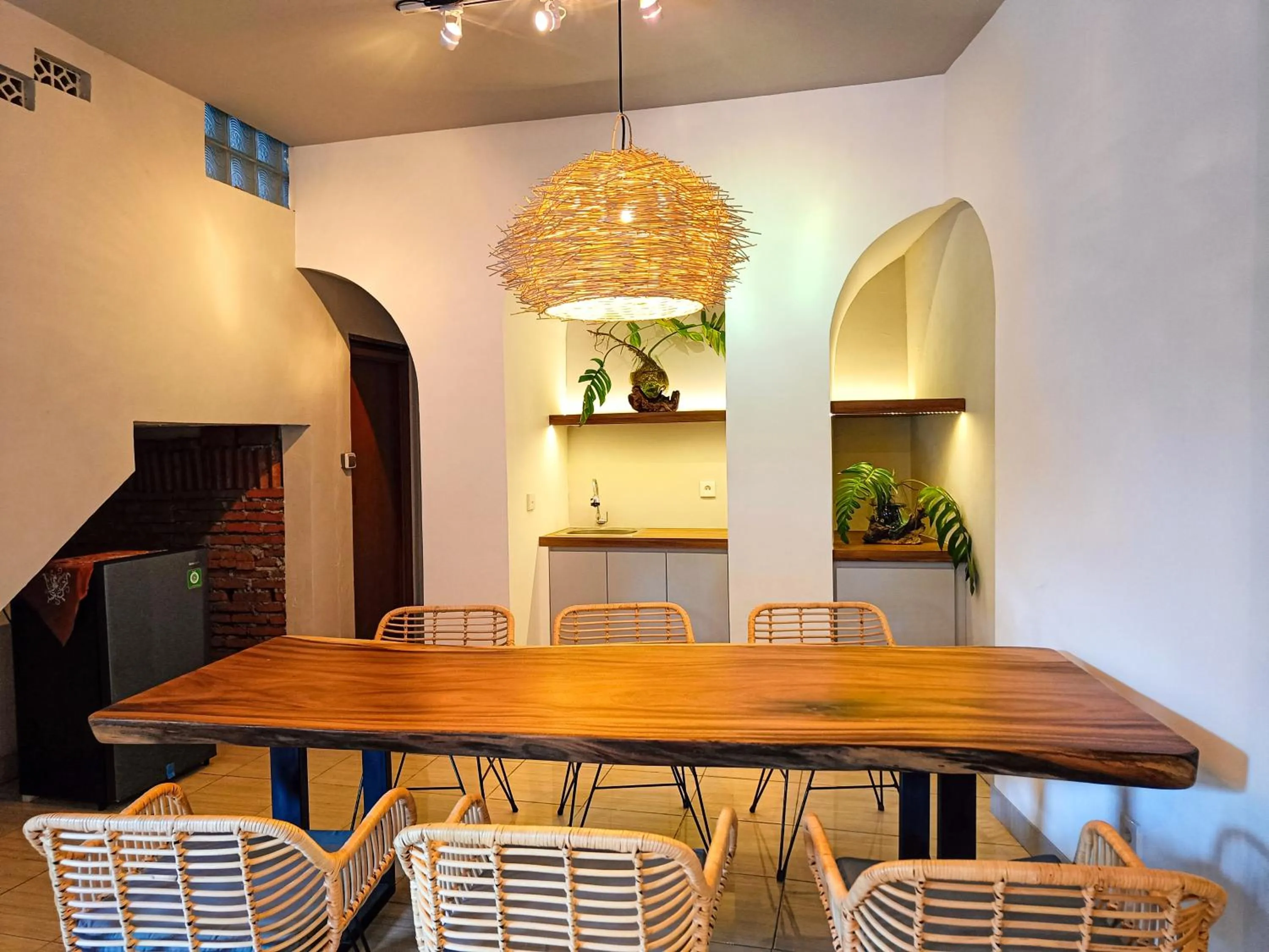 Living room in Nobody Inn Bali at Arya guest house