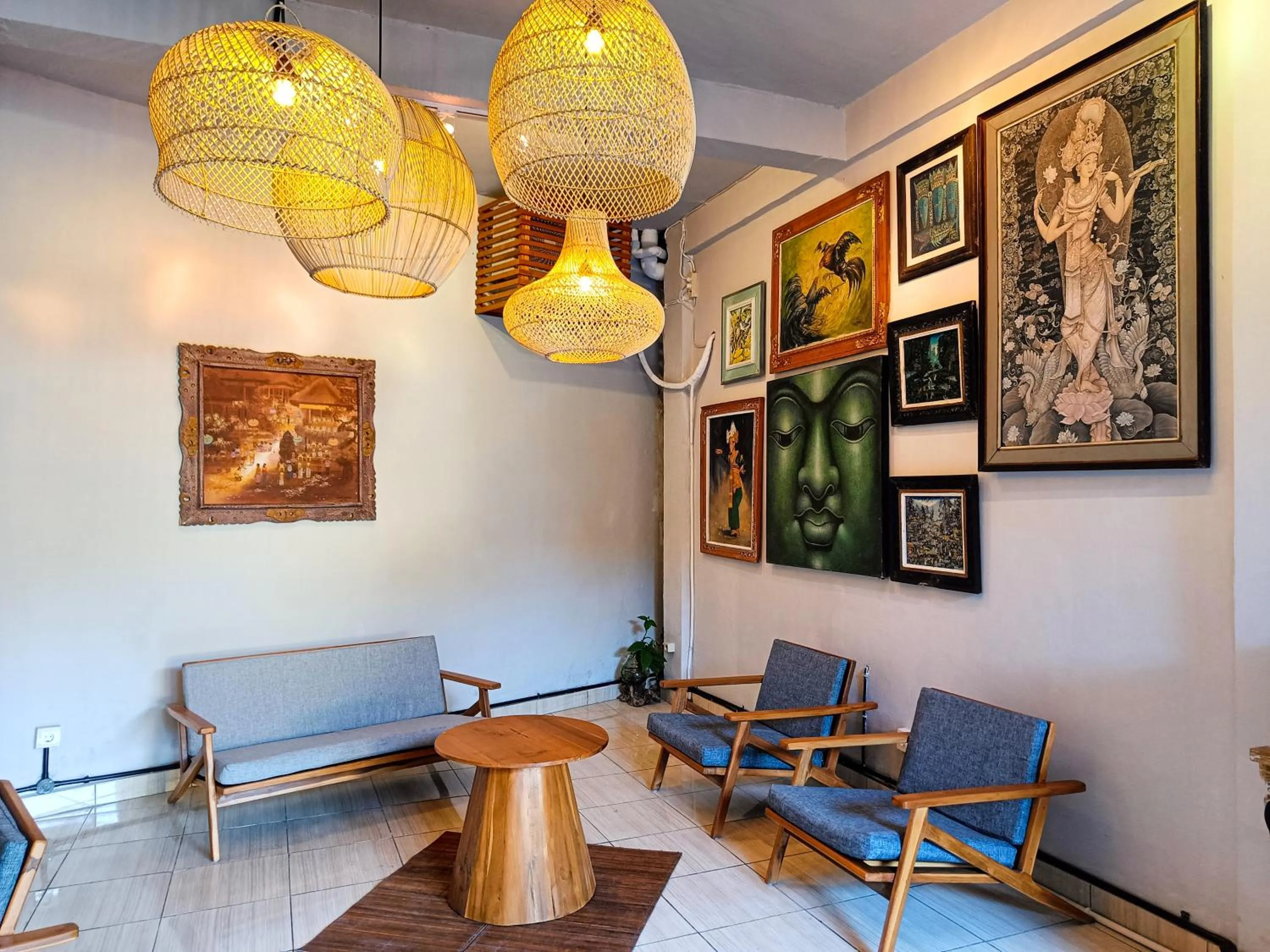 Lobby or reception in Nobody Inn Bali by Aligna Hospitality