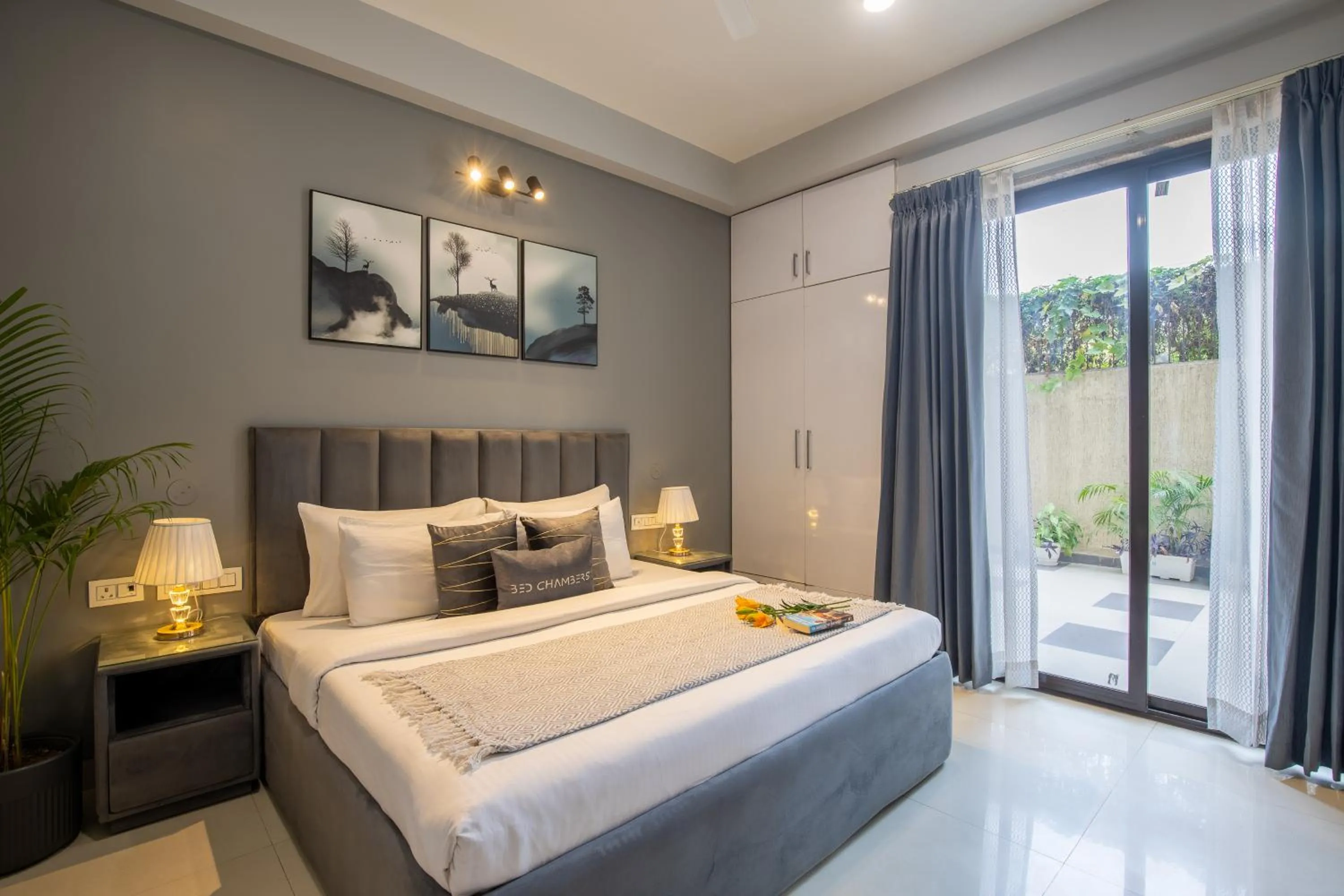 One-Bedroom Apartment in Serviced Apartment near Medanta by BedChambers