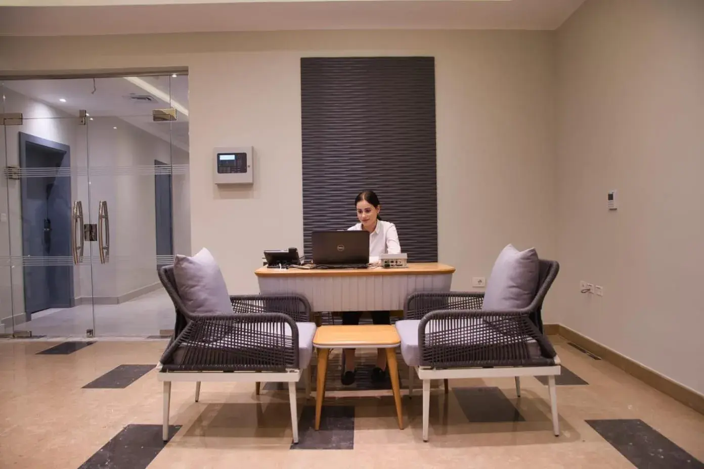 Lobby or reception in Naama Bay Suites & SPA Lobby or reception in Naama Bay Suites & SPA