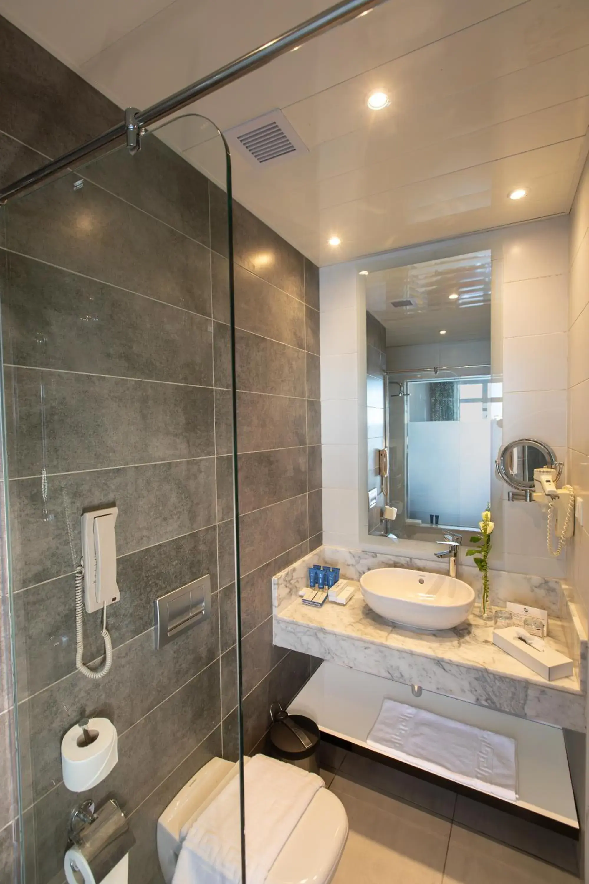 Bathroom in Naama Bay Suites & SPA Bathroom in Naama Bay Suites & SPA