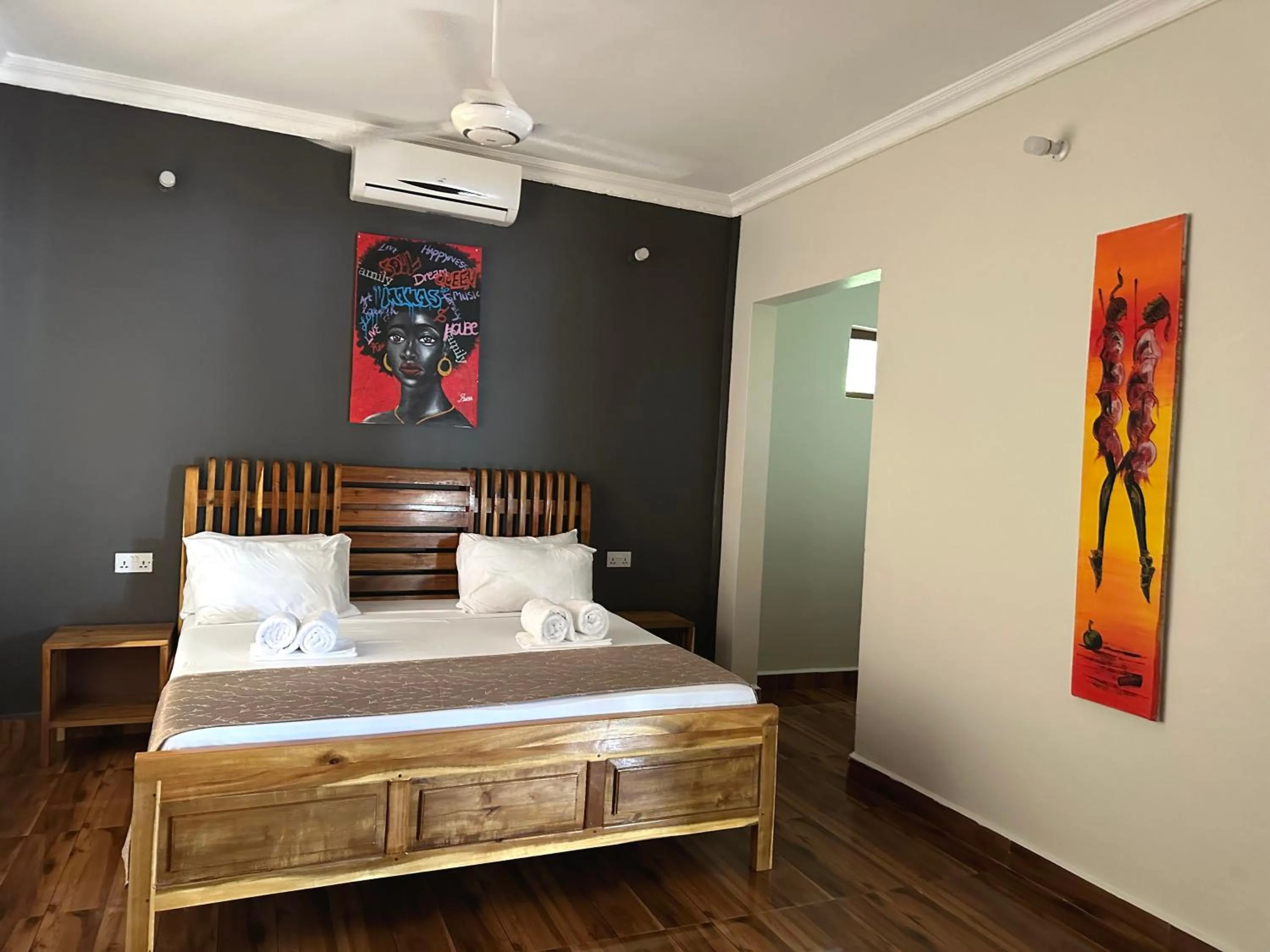 Bed in Fukuchani Inn Hotel