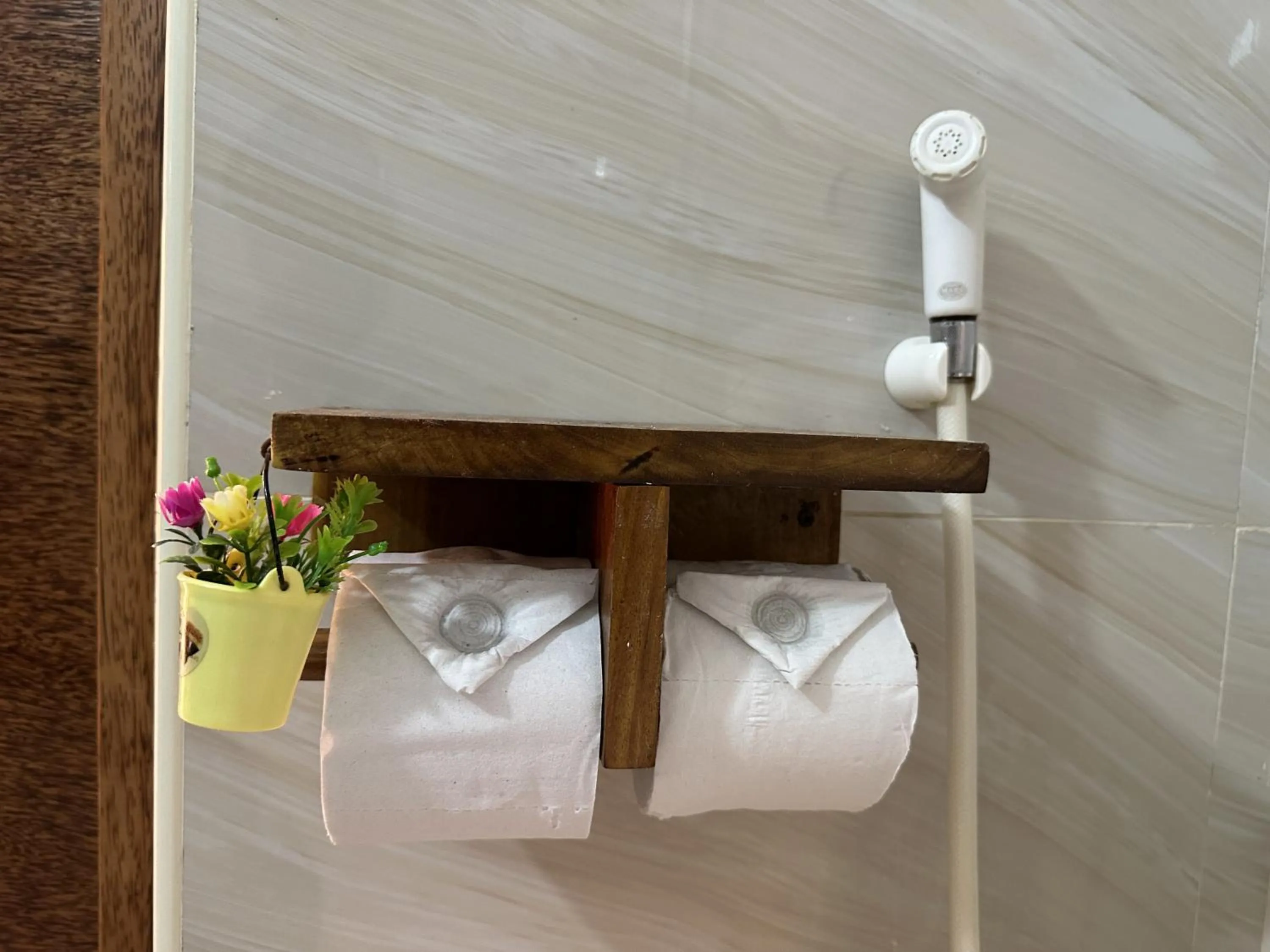 Bathroom, Bed in Fukuchani Inn Hotel