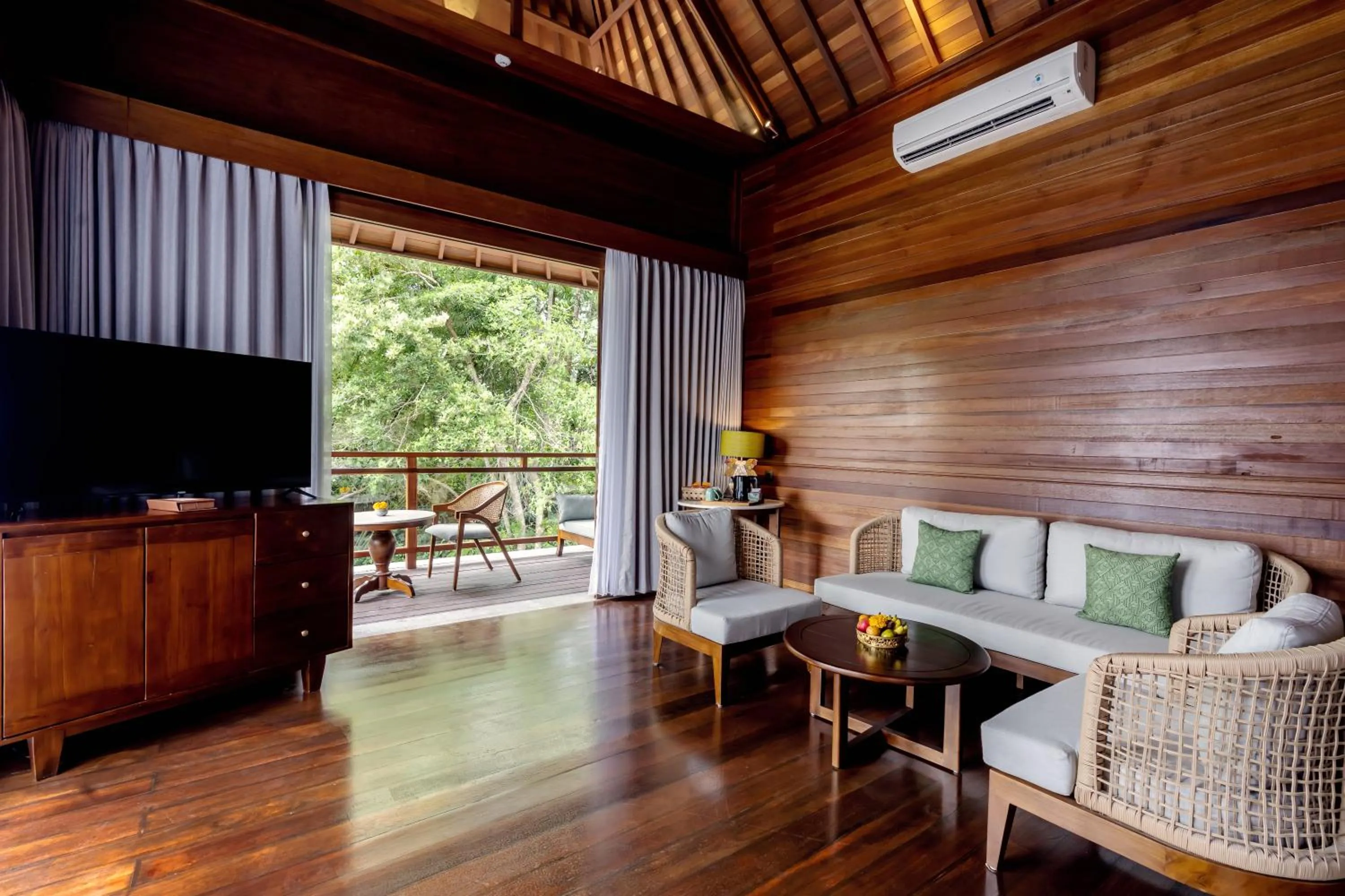 Balcony/Terrace in AnandaDara Ubud Resort & Spa