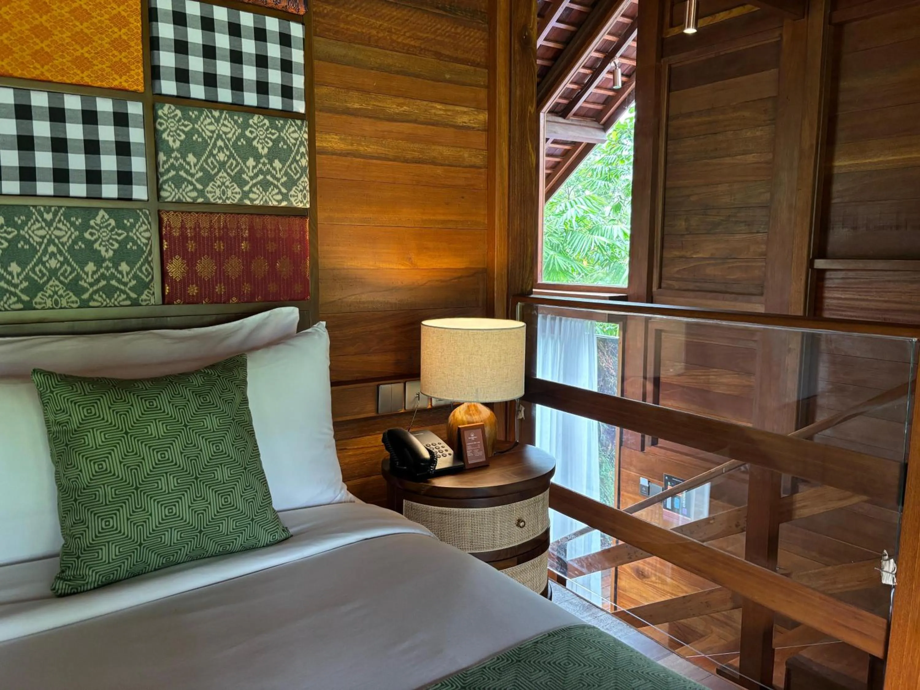 Bed in AnandaDara Ubud Resort & Spa