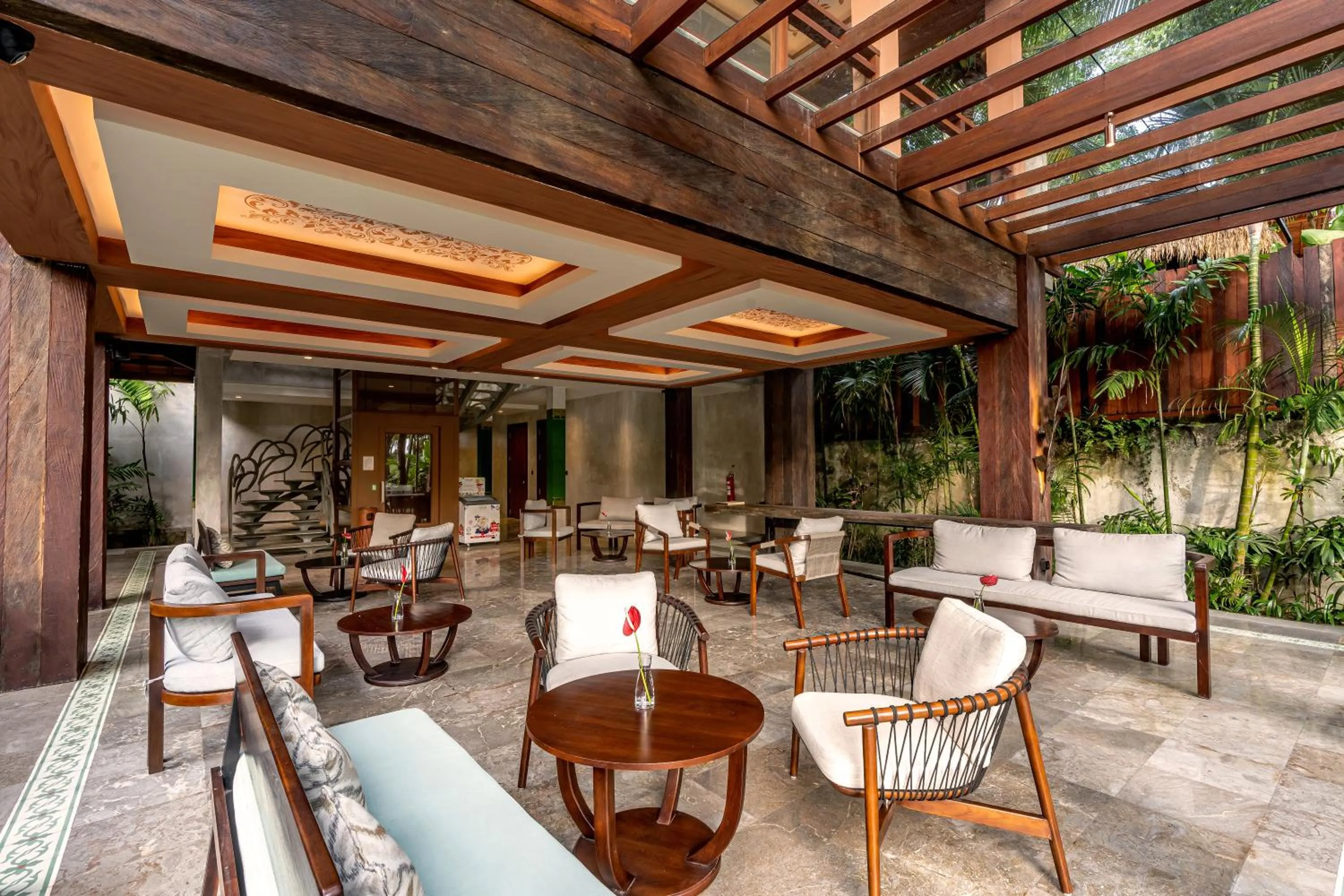 Seating area in AnandaDara Ubud Resort & Spa