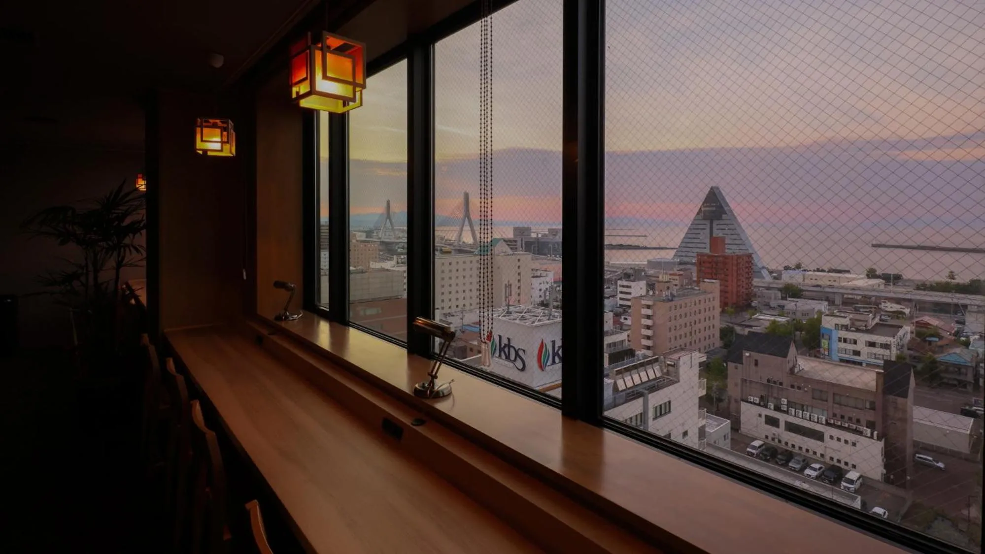 Sea view in Dormy Inn Aomori Natural Hot Spring