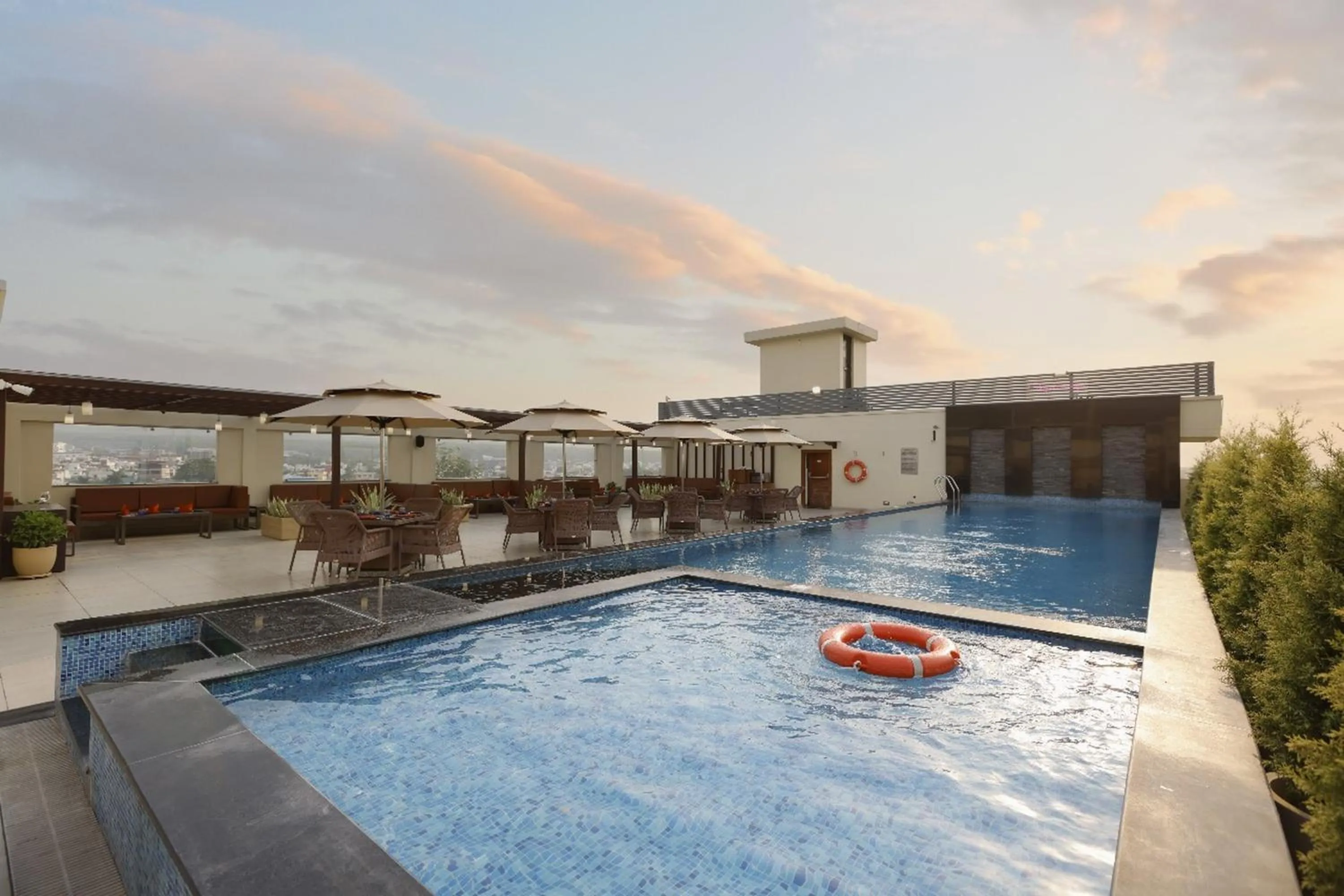 Swimming pool in Regenta Dehradun by Royal Orchid Hotels Limited