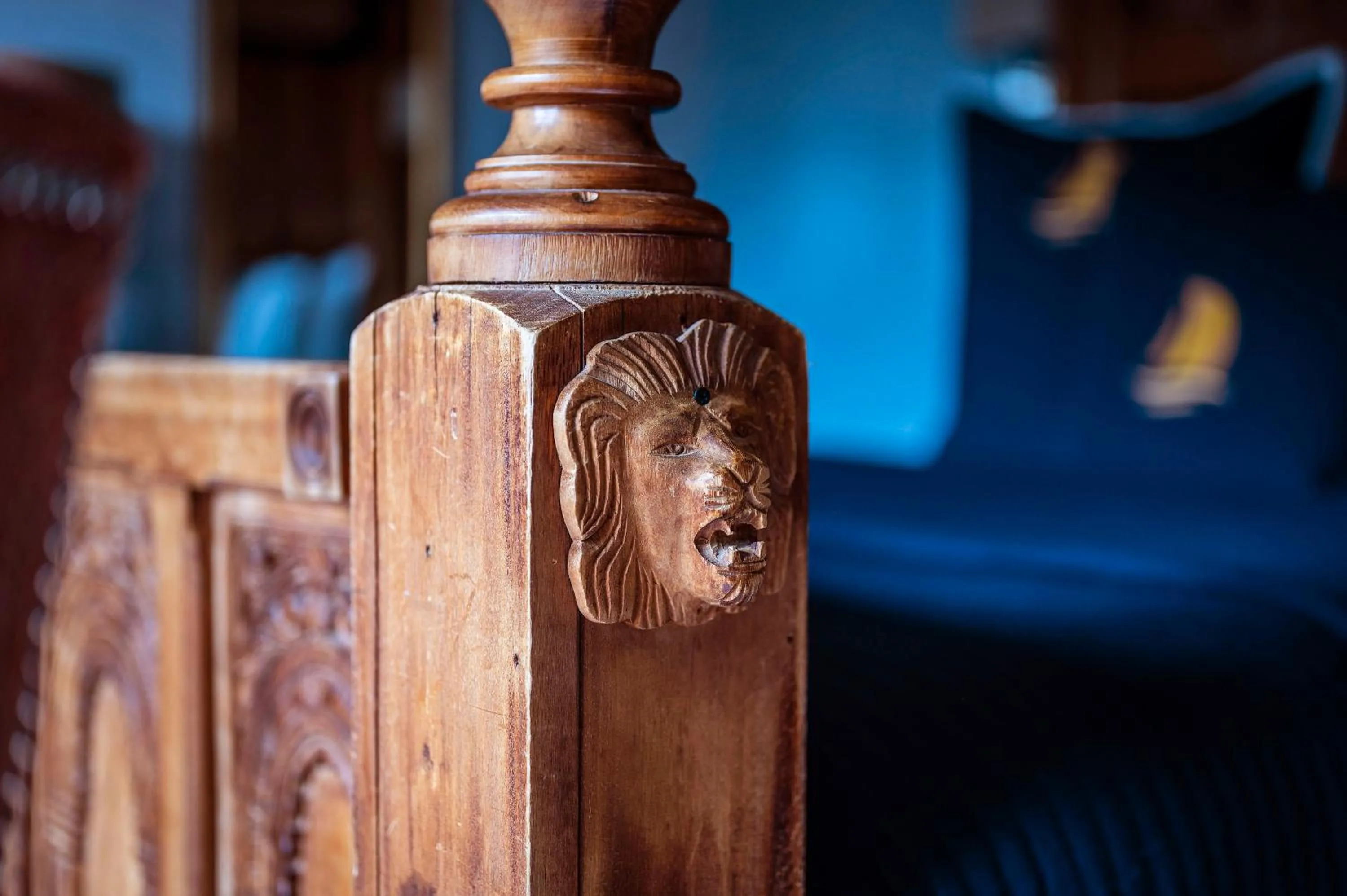 Bed in Duisdale House Hotel