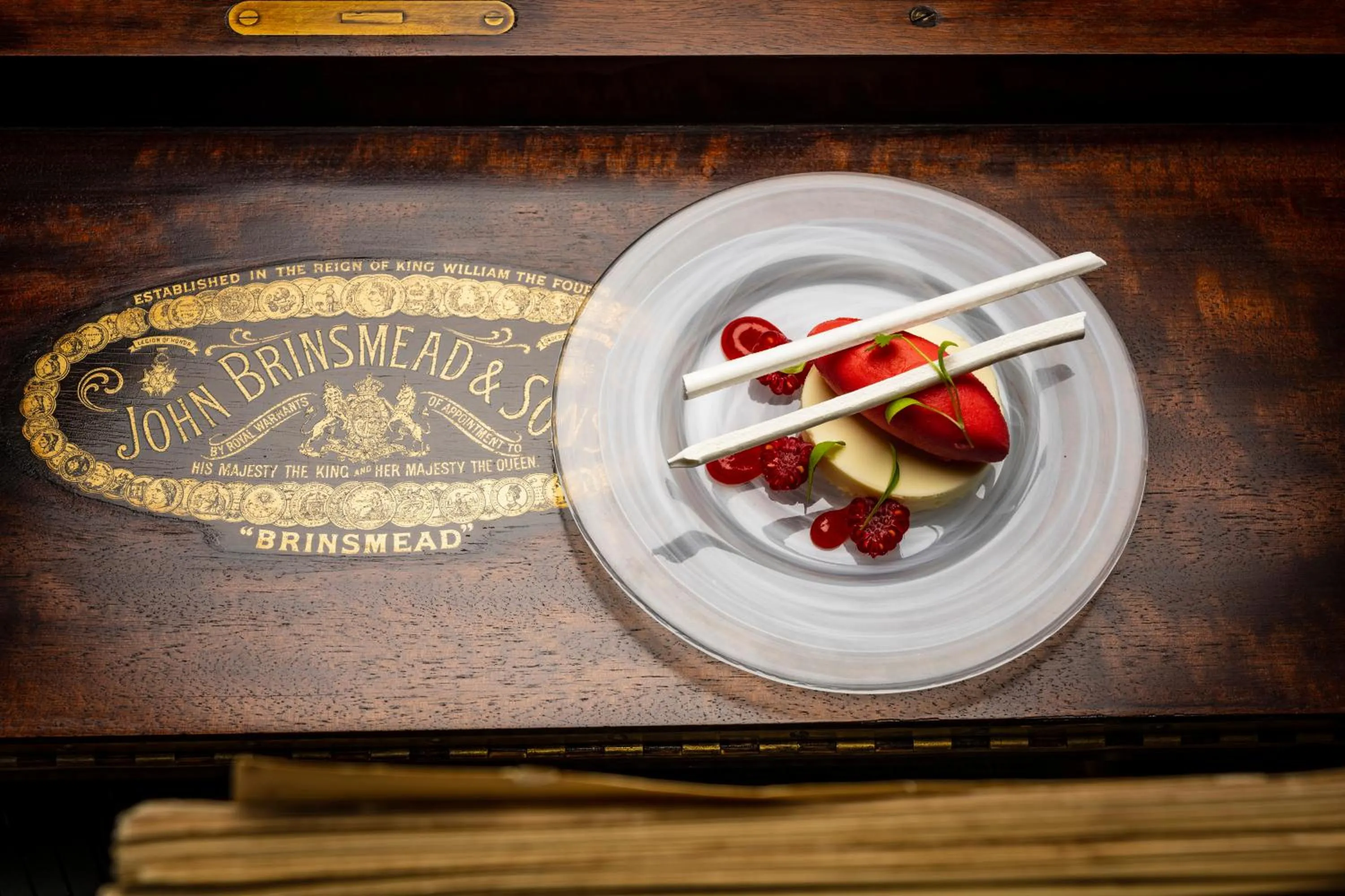 Food close-up in Duisdale House Hotel