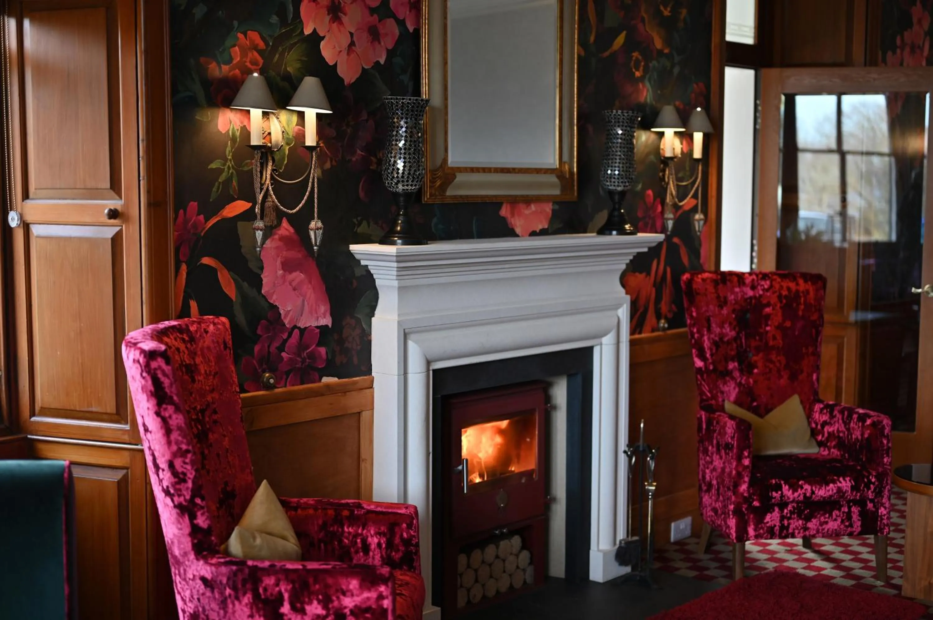 Seating area in Duisdale House Hotel