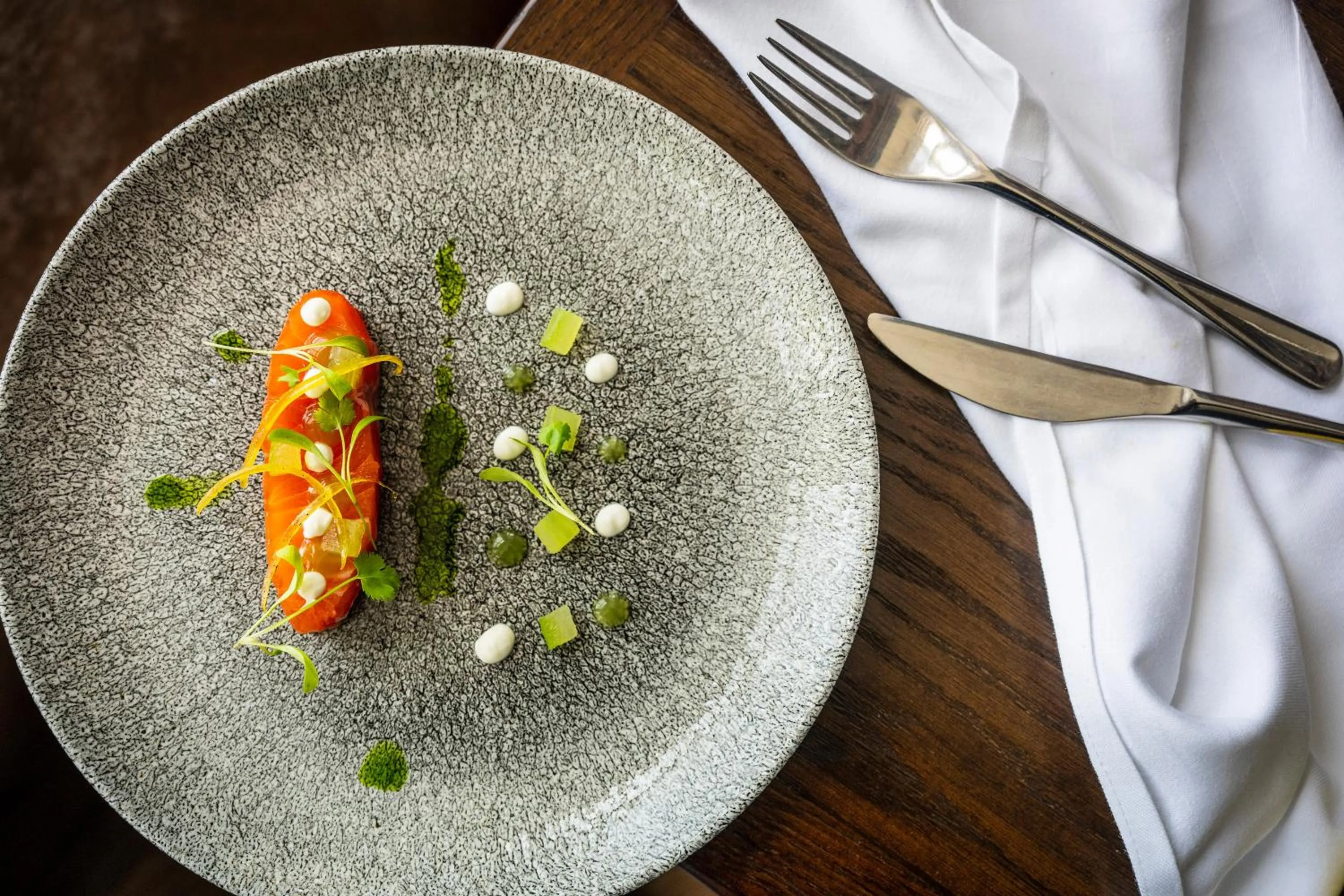 Food and drinks in Duisdale House Hotel