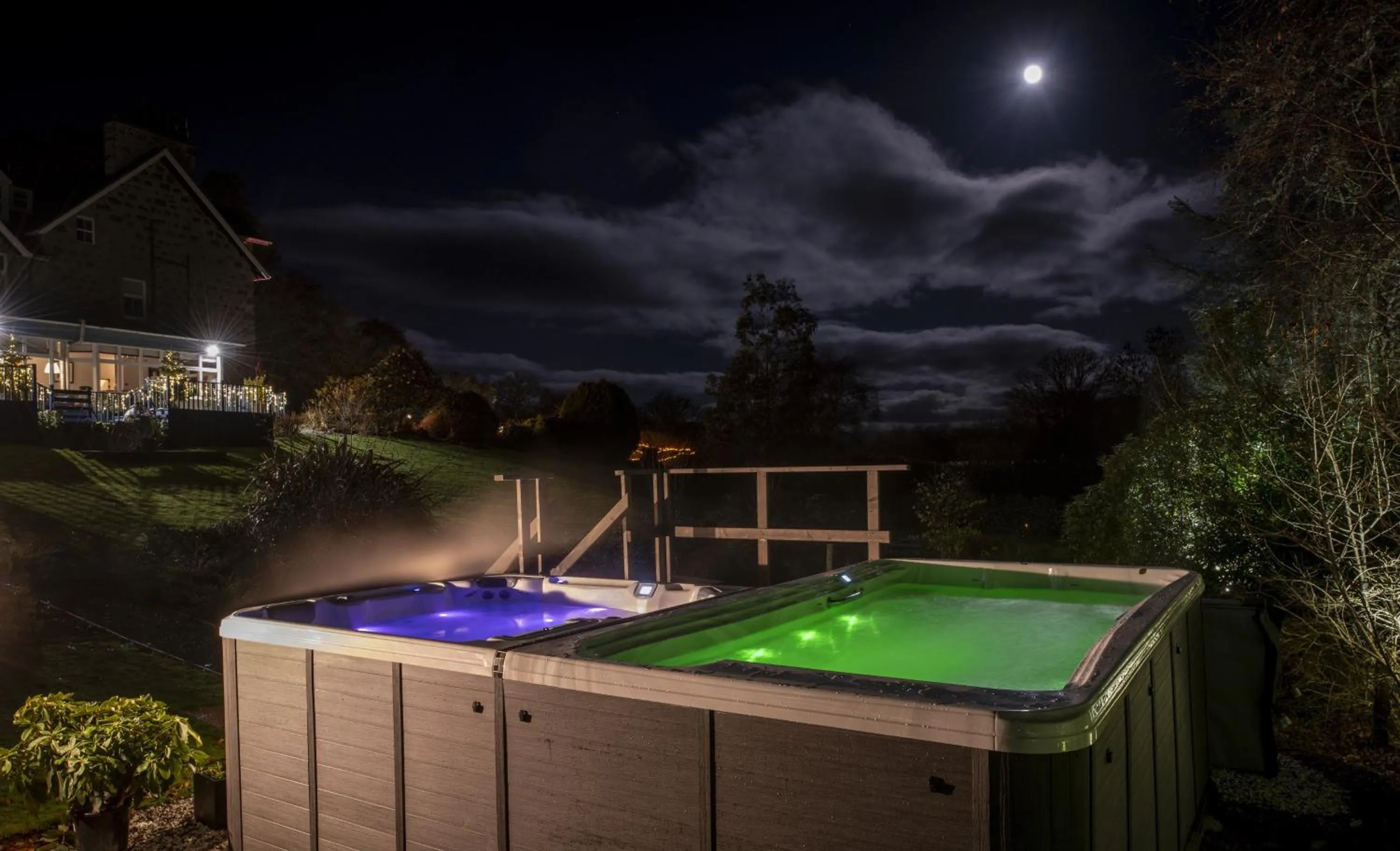 Hot Tub in Duisdale House Hotel