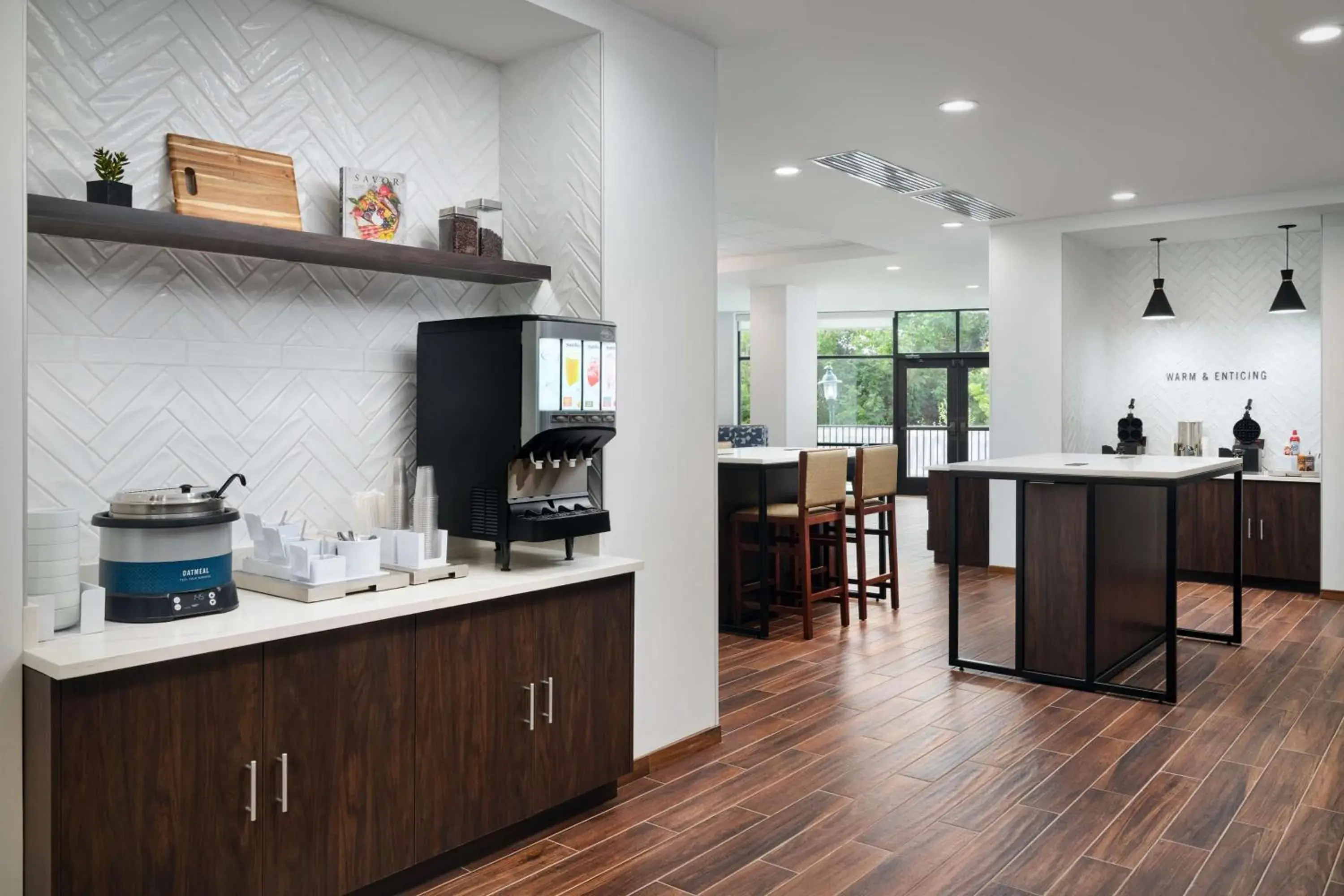 Breakfast in Hampton Inn Towson Downtown Breakfast in Hampton Inn Towson Downtown