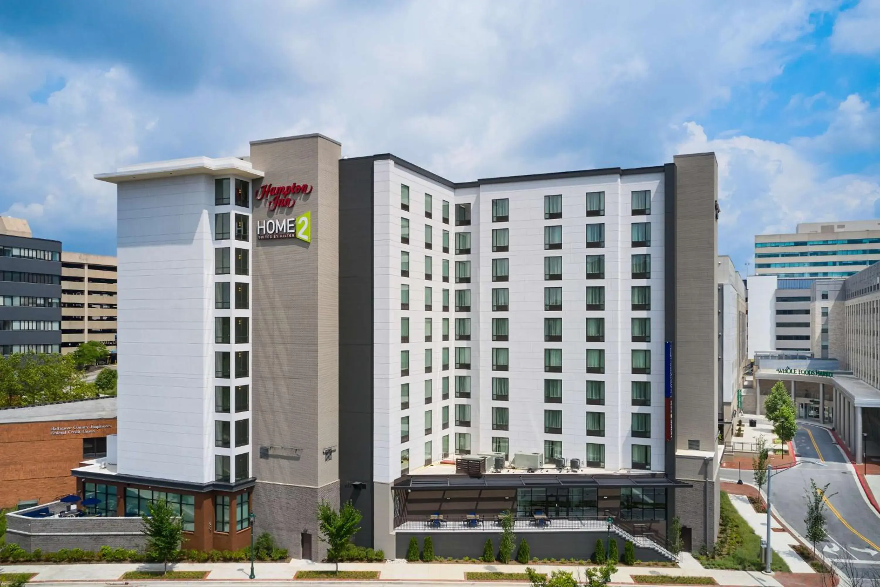 Property building in Hampton Inn Towson Downtown Property building in Hampton Inn Towson Downtown