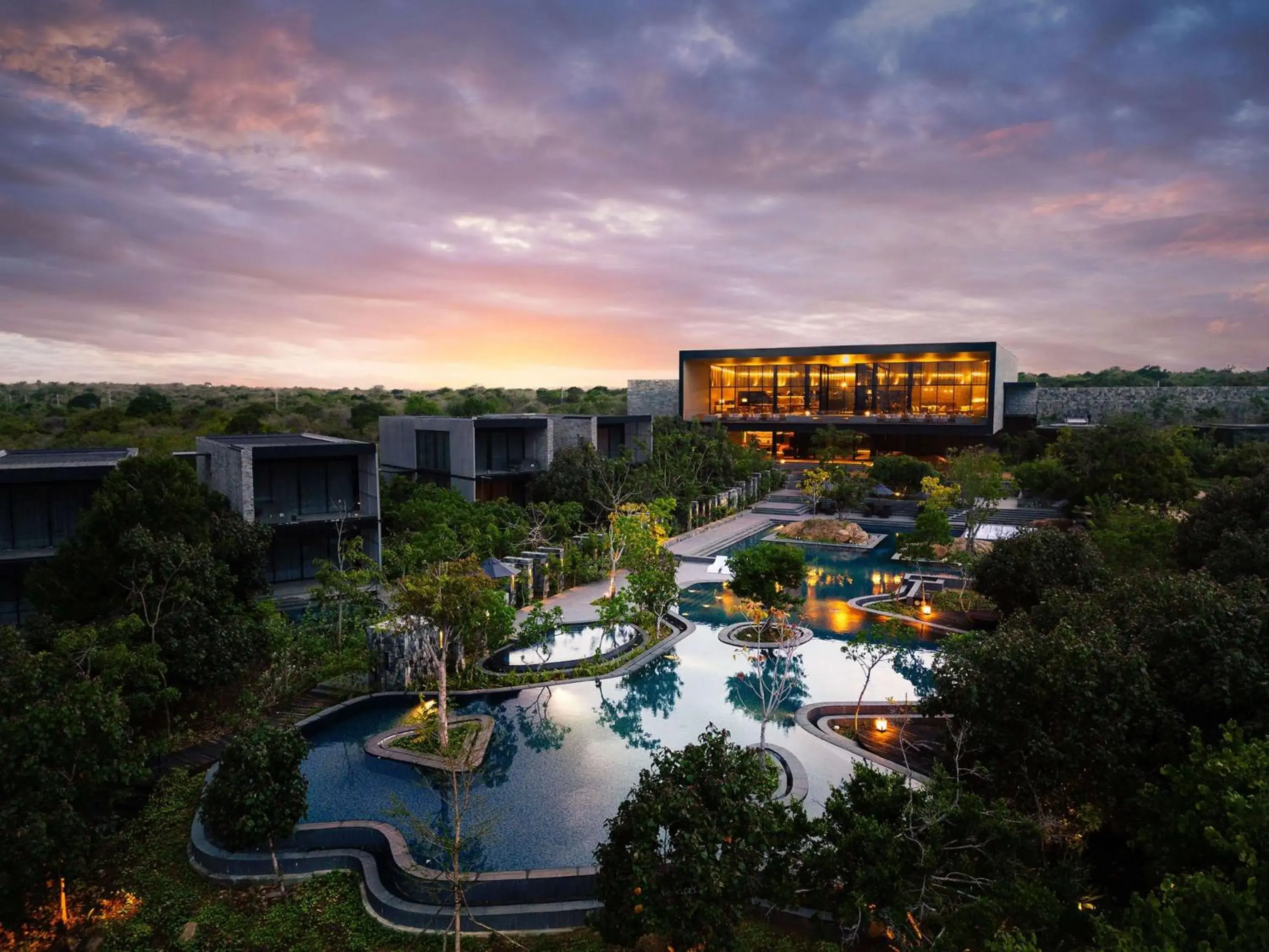 Pool view in Hilton Yala Resort Pool view in Hilton Yala Resort