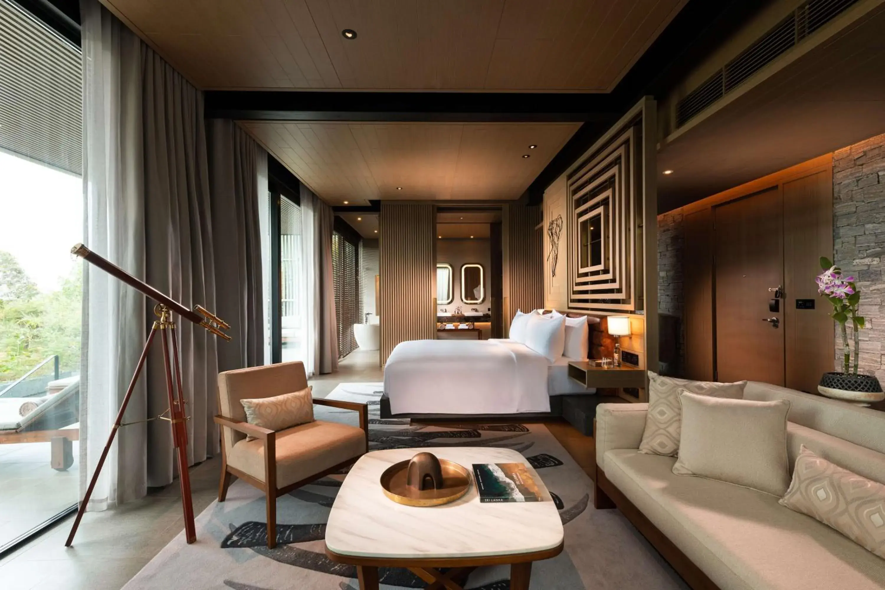 Living room, Bed in Hilton Yala Resort Living room, Bed in Hilton Yala Resort