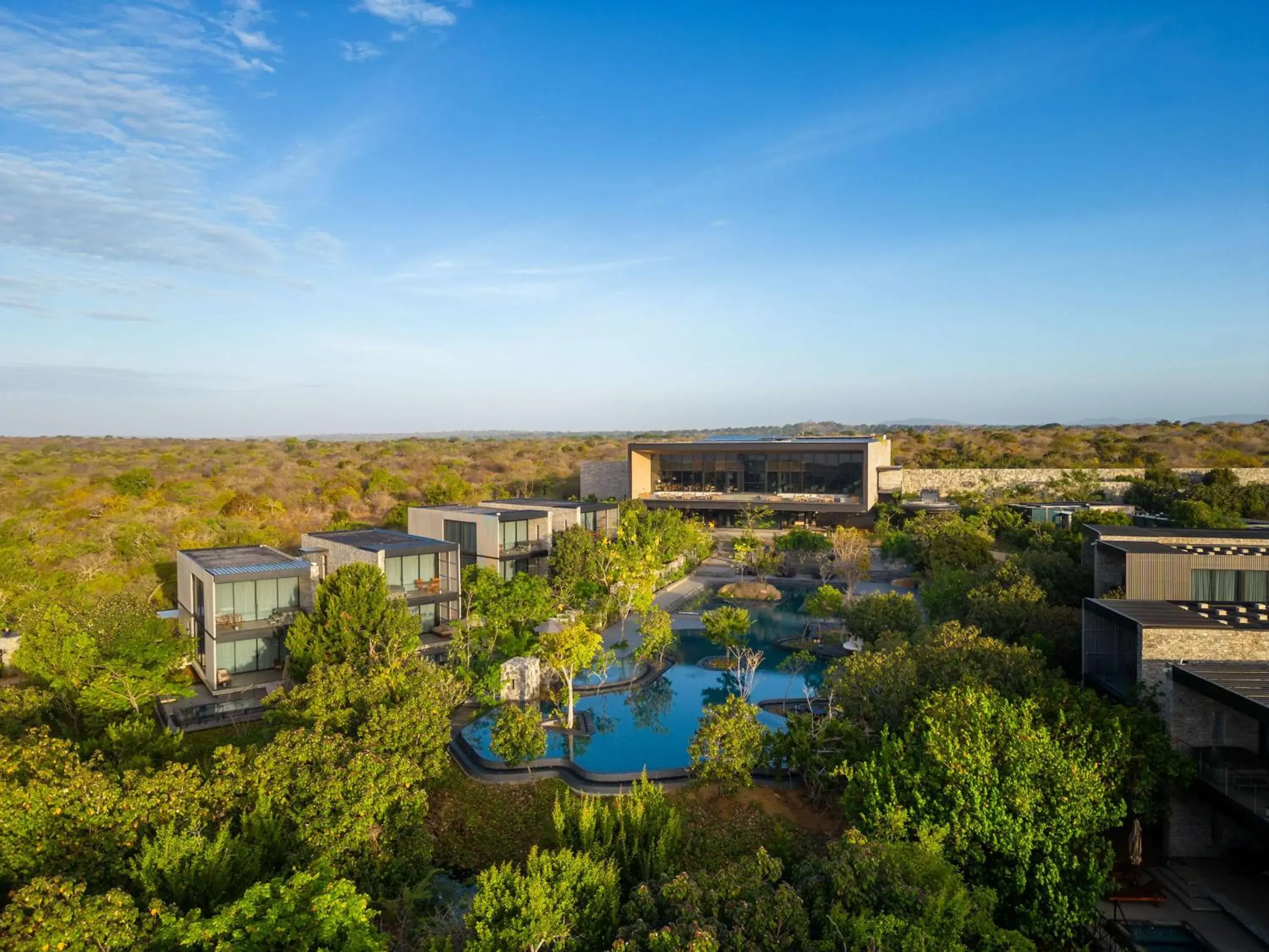 Property building in Hilton Yala Resort Property building in Hilton Yala Resort