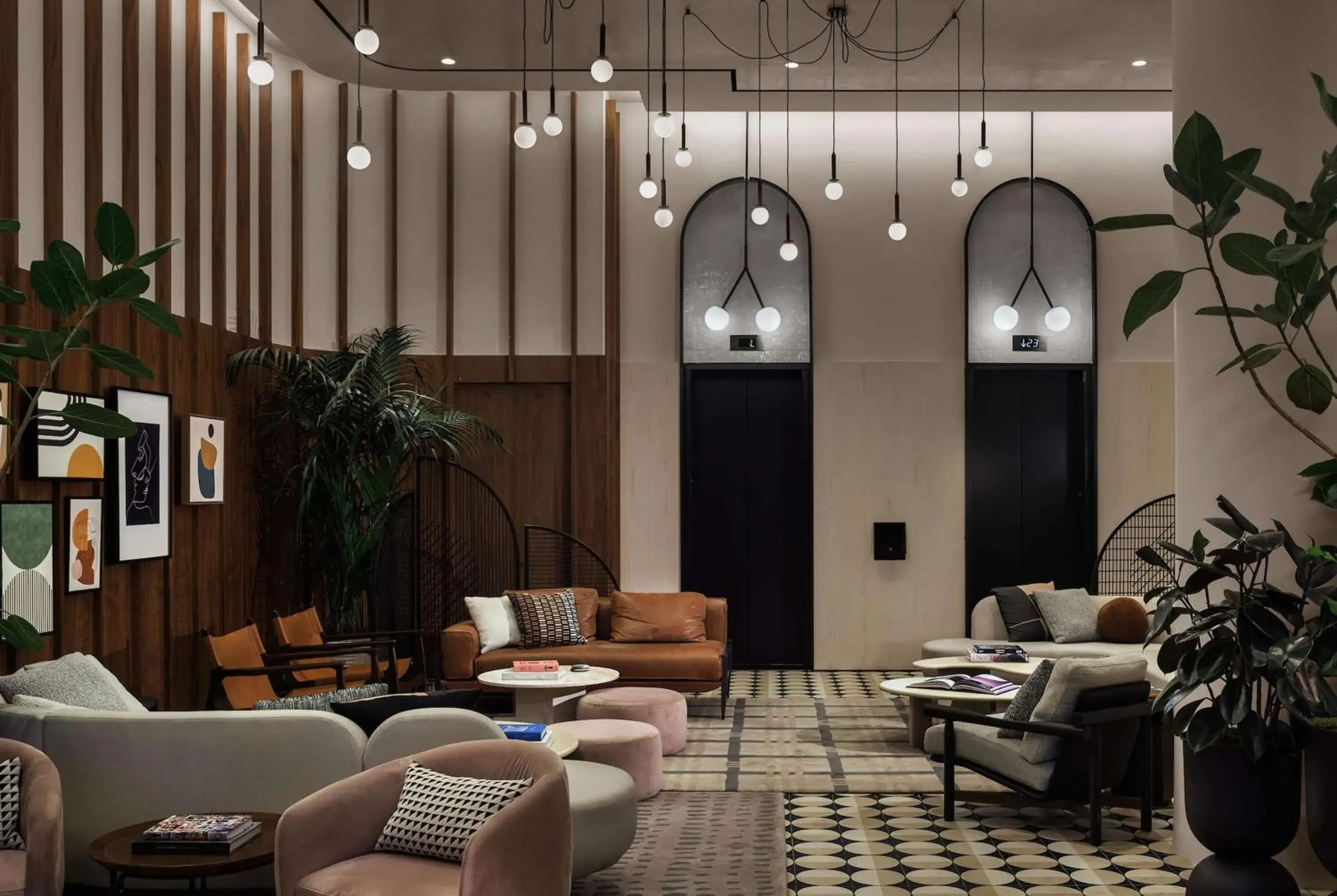 Lobby or reception in Motto By Hilton New York City Times Square Lobby or reception in Motto By Hilton New York City Times Square