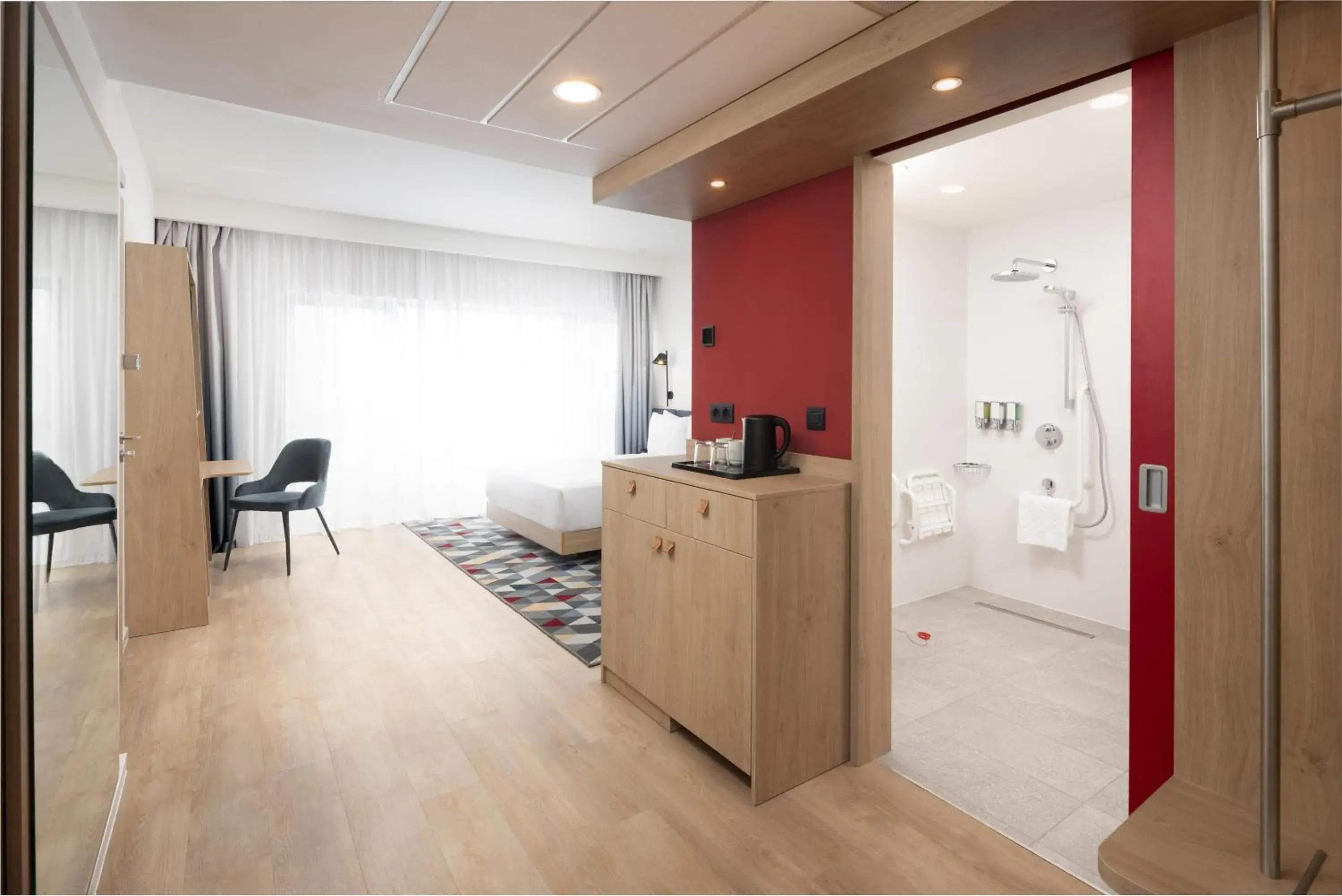Bathroom in Hampton By Hilton Targu Mures Bathroom in Hampton By Hilton Targu Mures