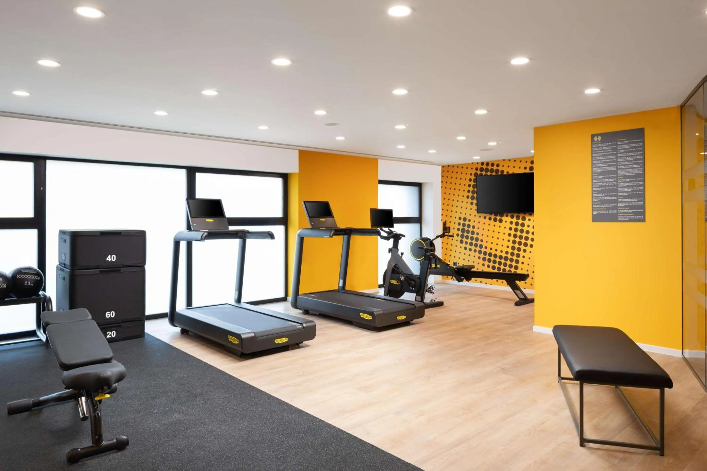 Fitness centre/facilities in Hampton By Hilton Targu Mures