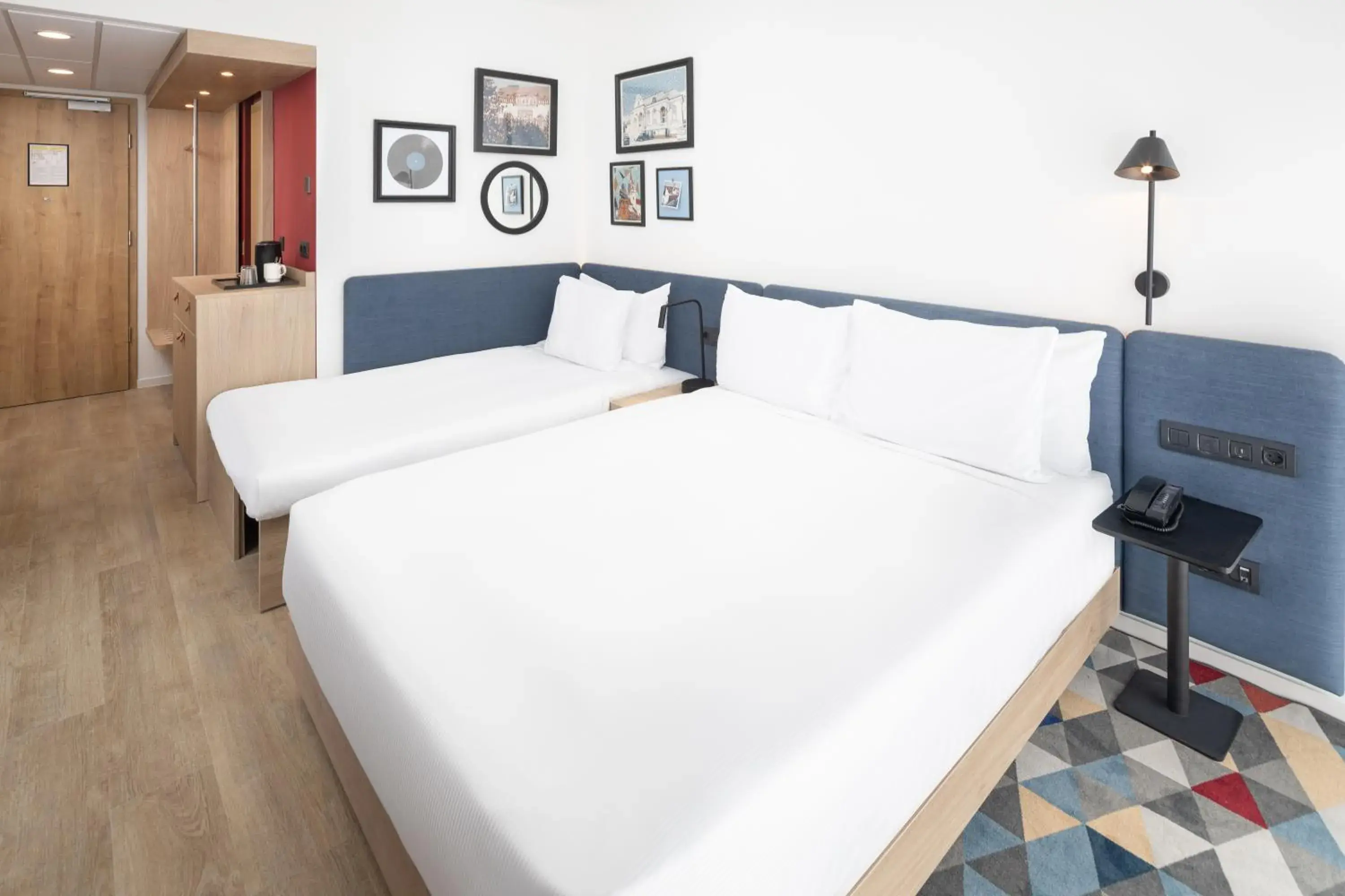 Bedroom, Bed in Hampton By Hilton Targu Mures Bedroom, Bed in Hampton By Hilton Targu Mures