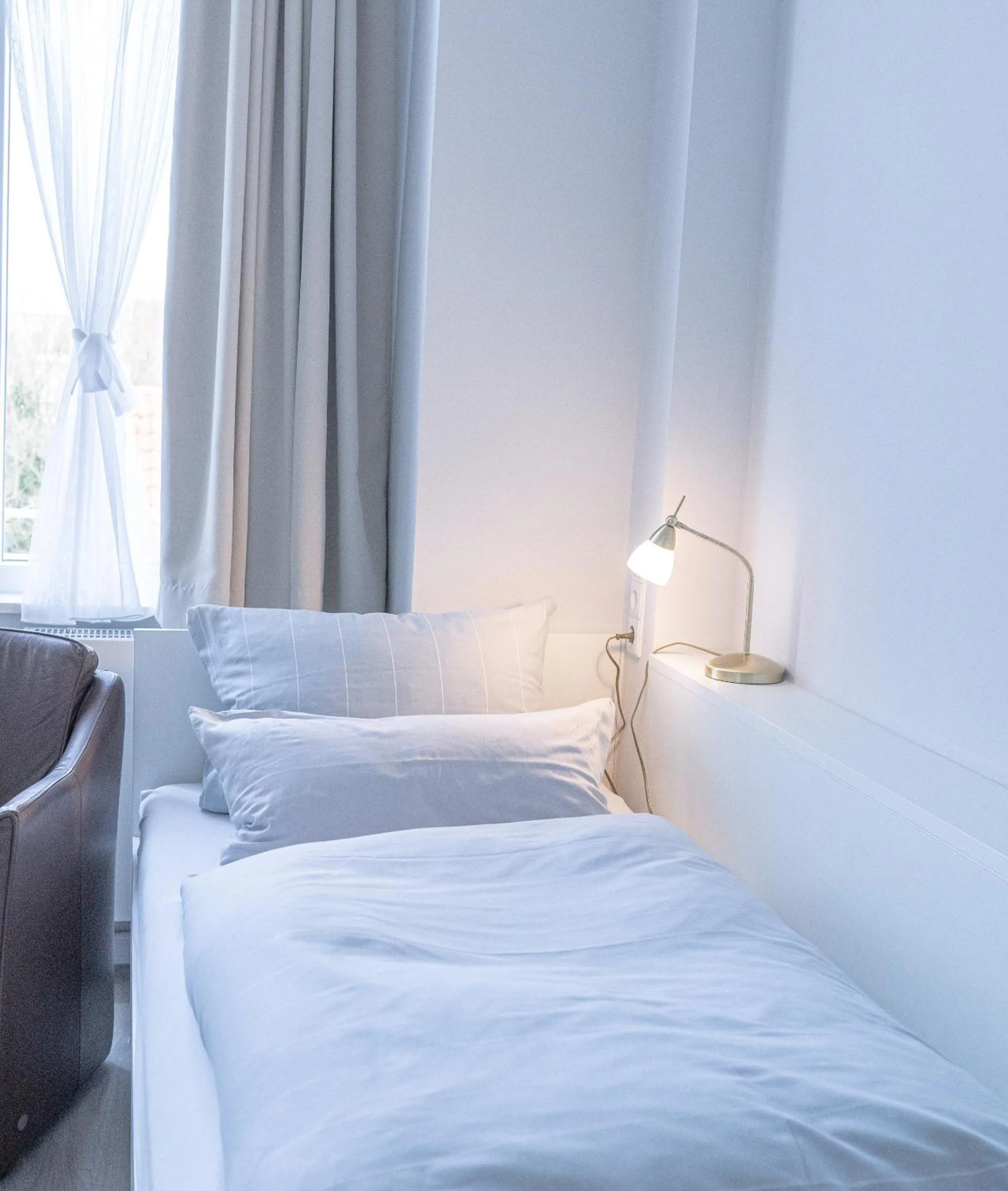 Bed in Hotel Seehof Norderney OHG