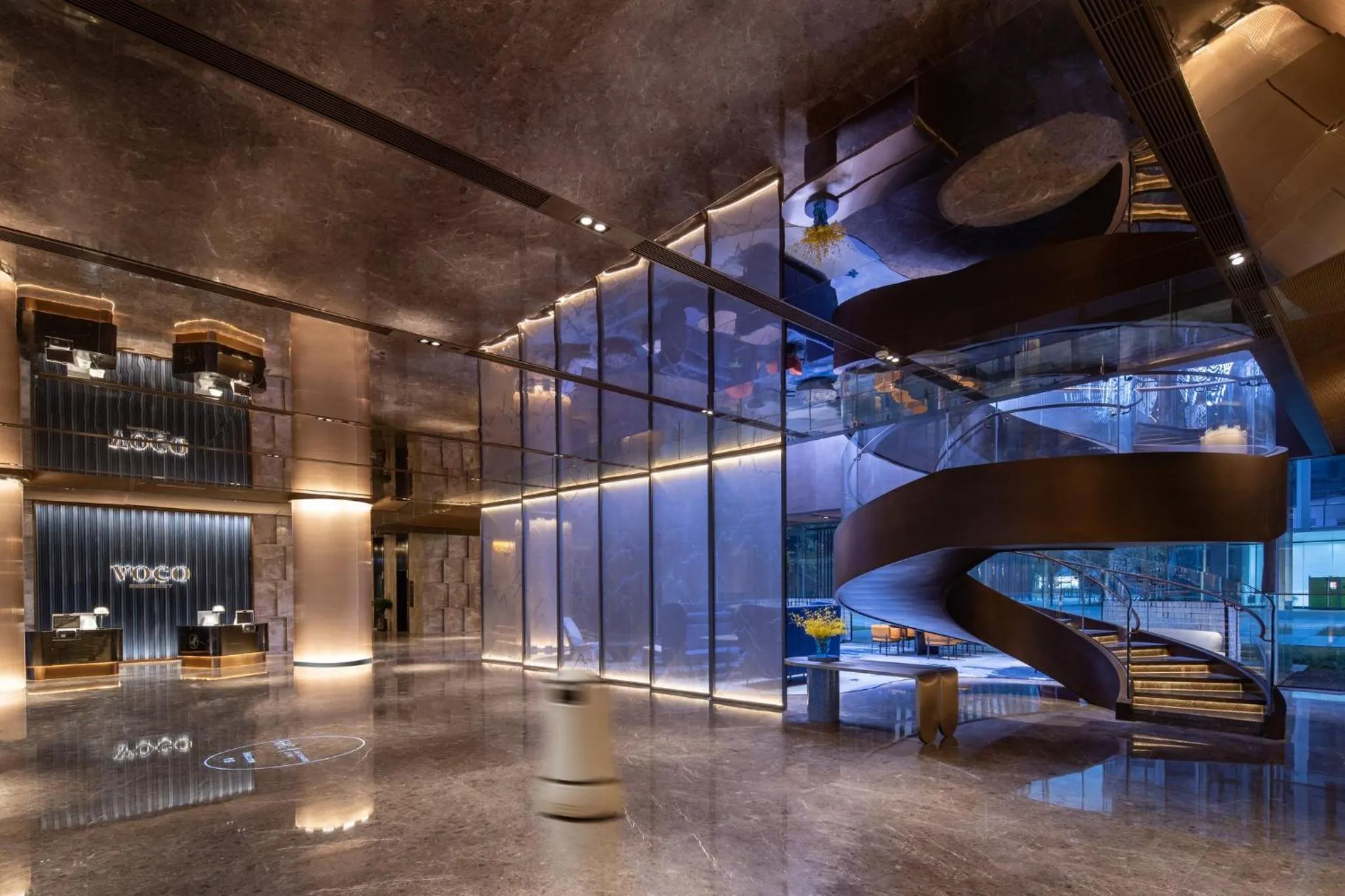 Property building in voco Hefei Binhu by IHG