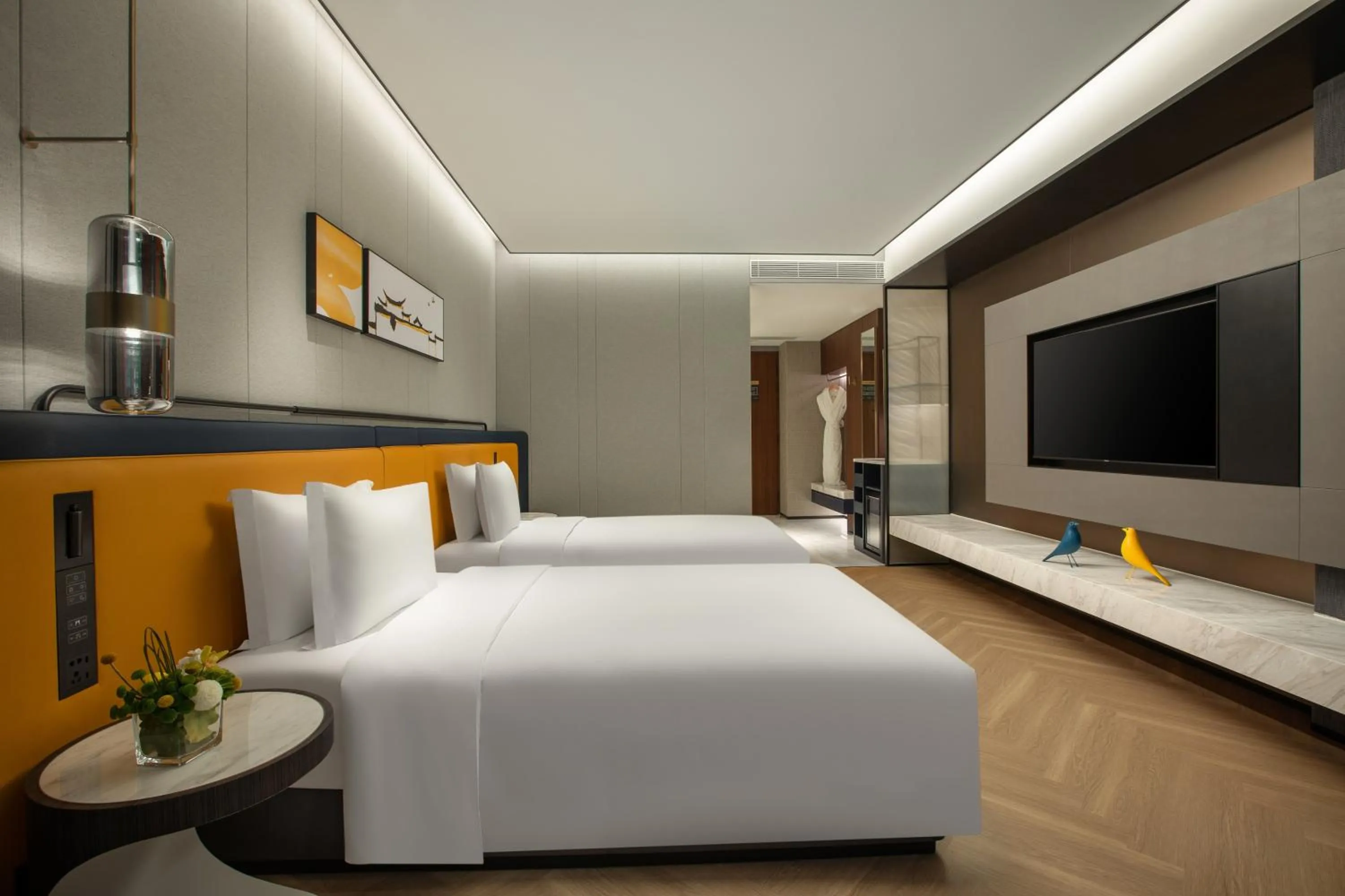 Bed in voco Hefei Binhu by IHG
